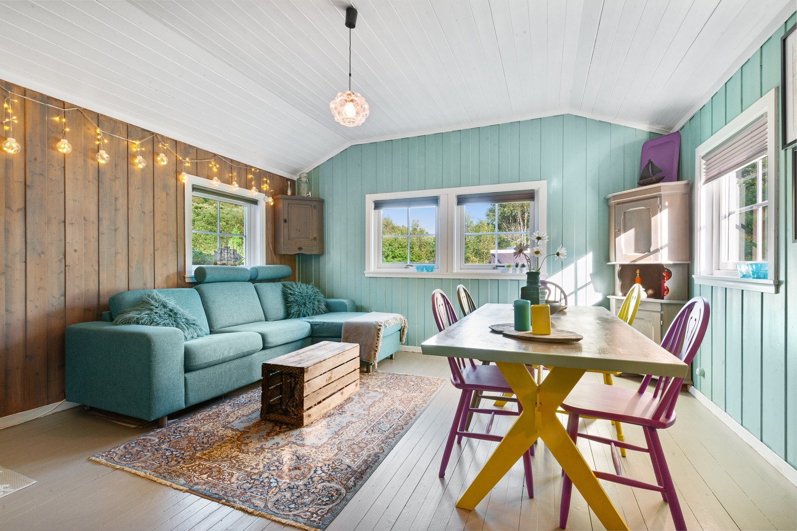 Hit kan en invitere hele familien. Galleribilde