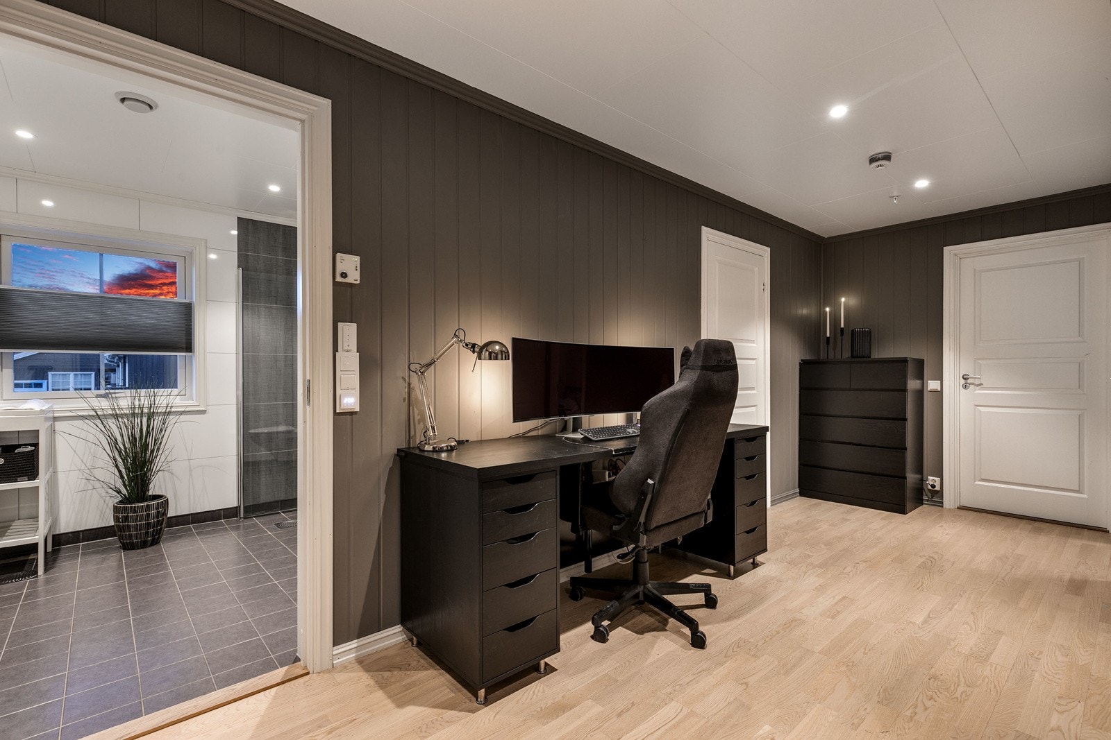 Gangen har flere innredningsmuligheter etter eget ønske og behov Galleribilde