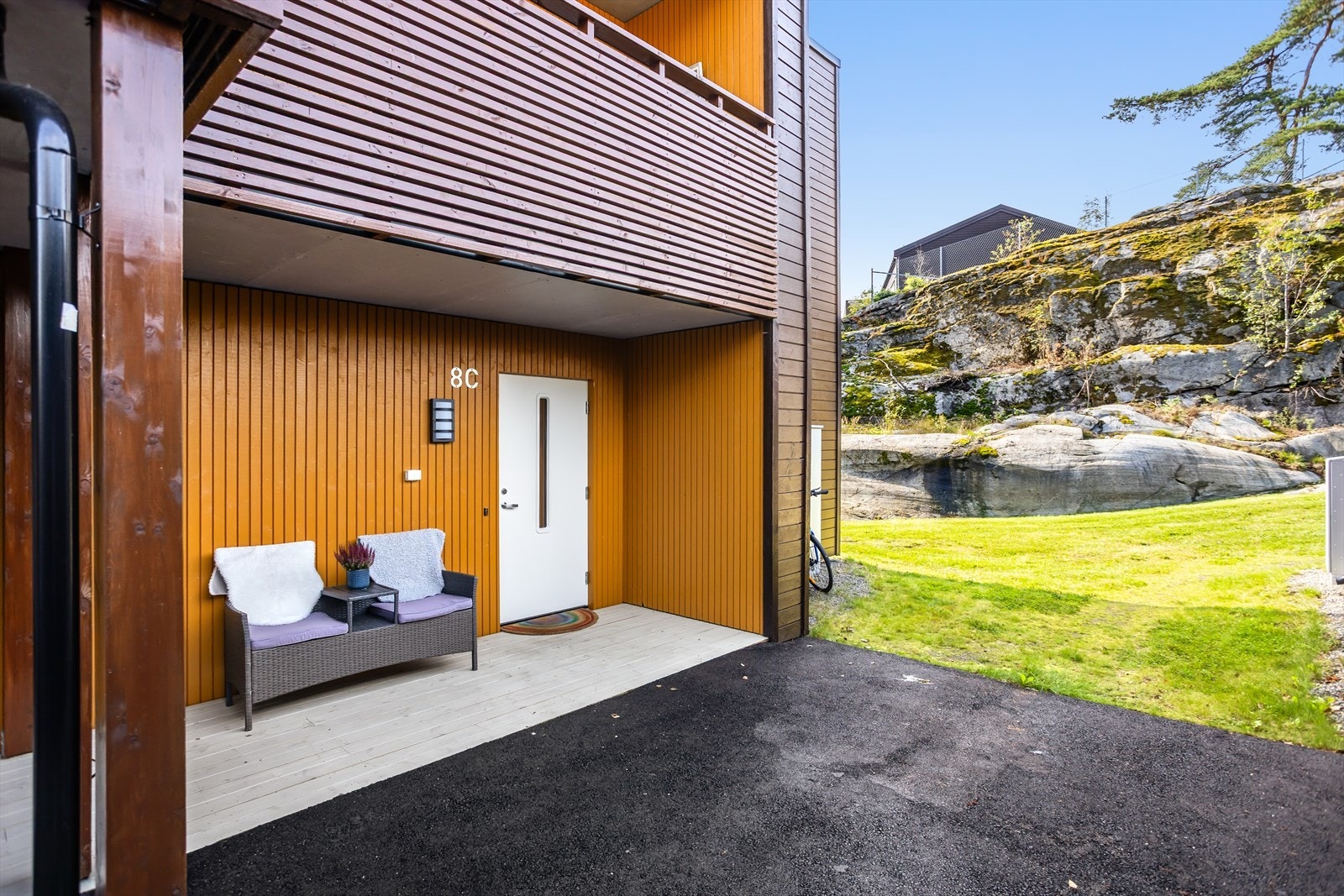 Praktisk inngangsparti Galleribilde