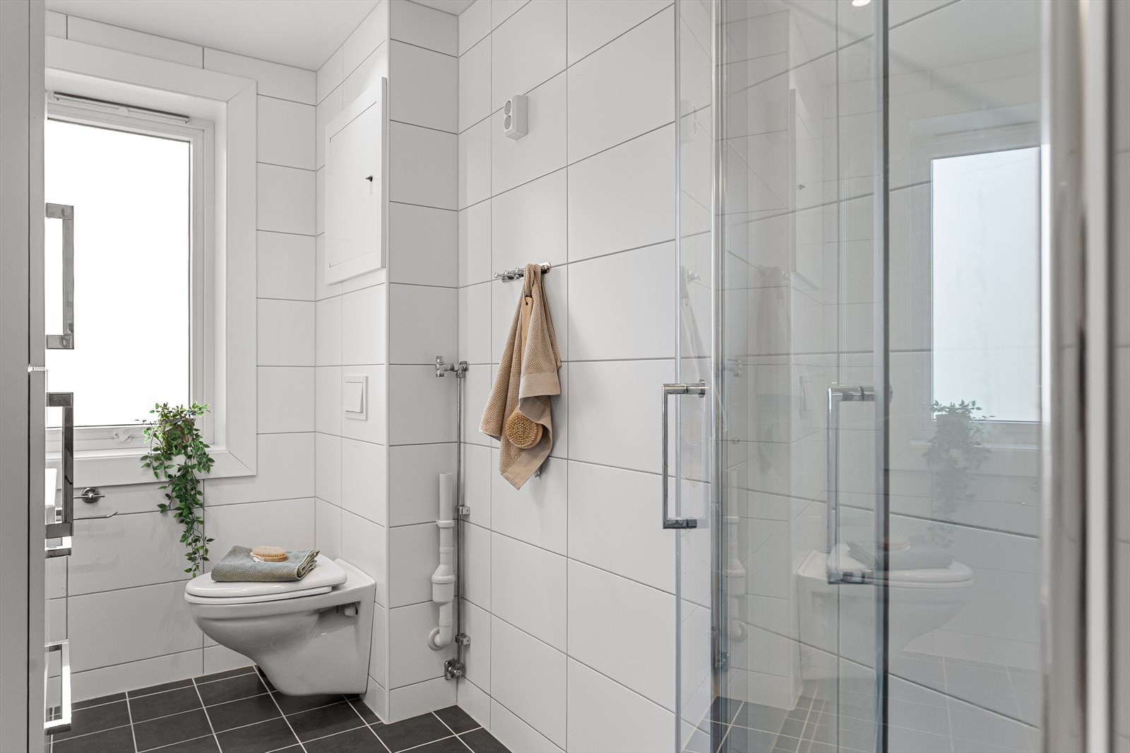 Helfliset baderom fra 2018/2019 i regi av borettslaget. Galleribilde