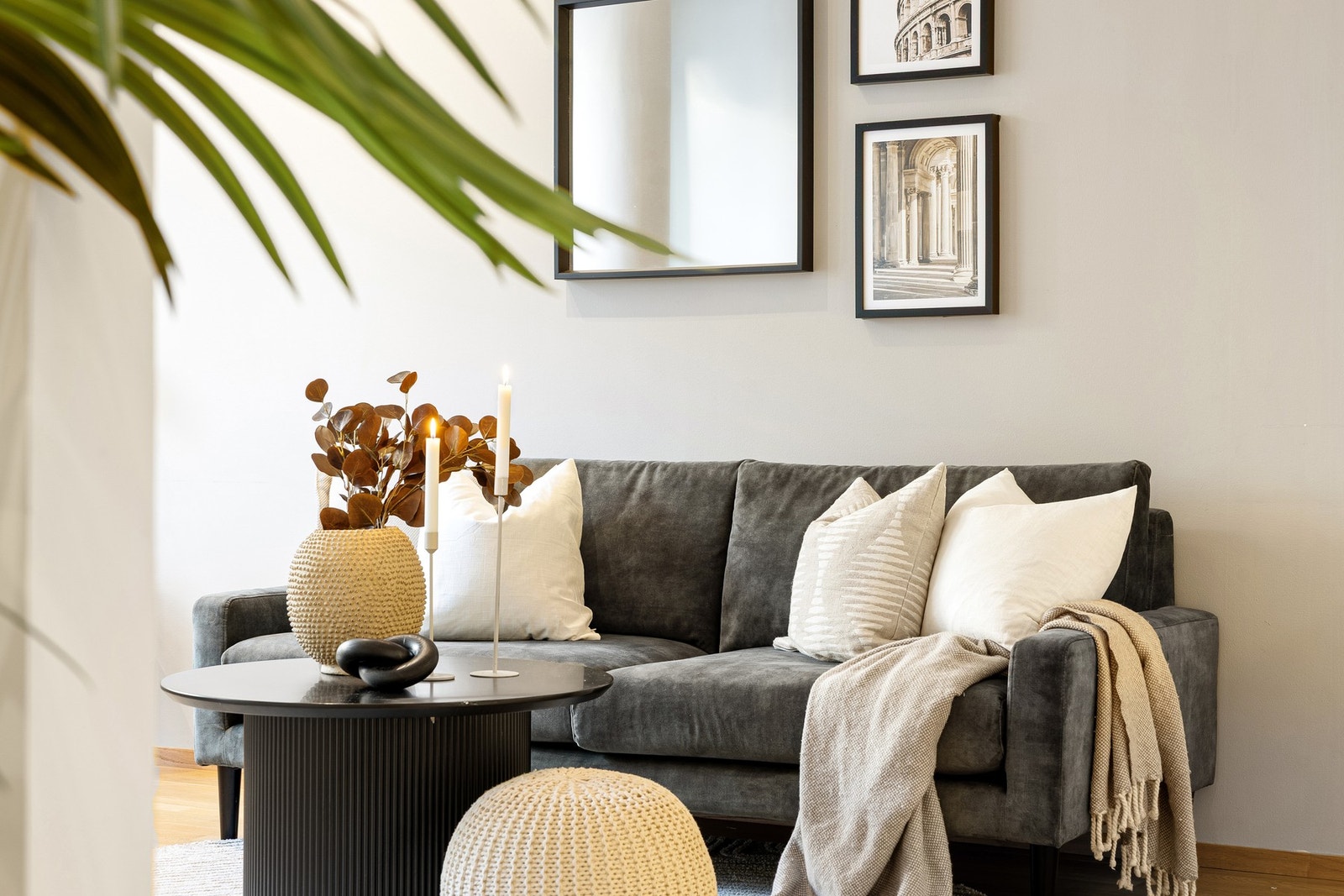 Nærbilde stue. Galleribilde