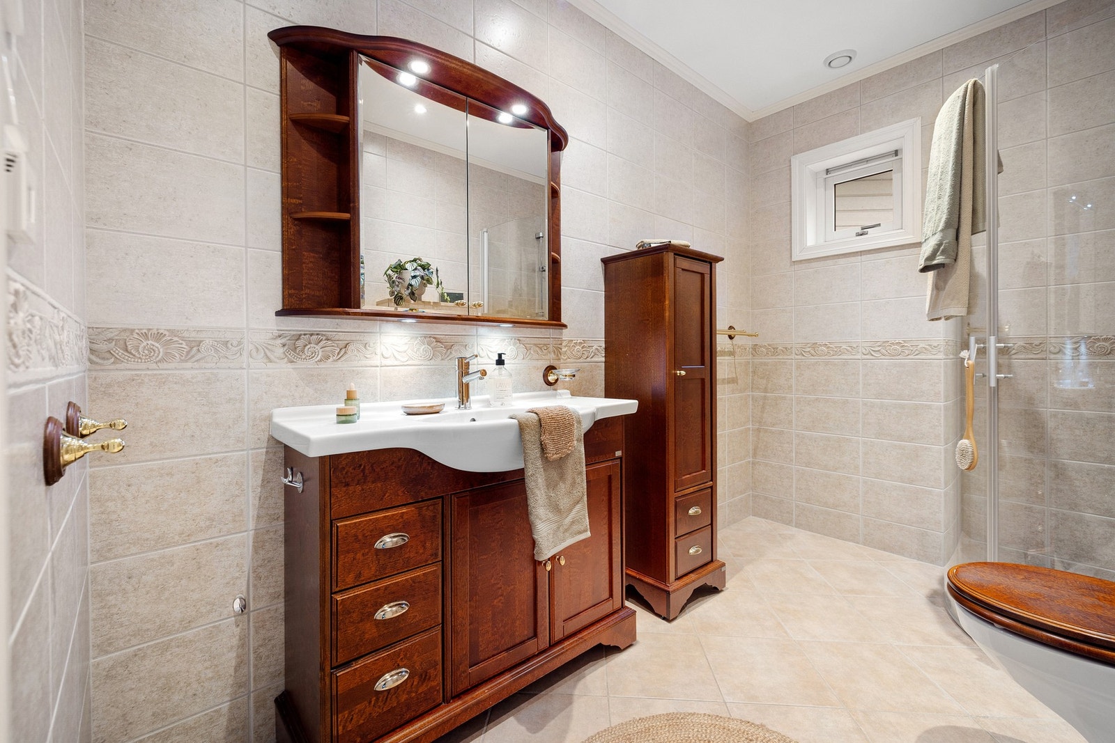 Varmekabler i gulvet - Bad fra byggeår Galleribilde