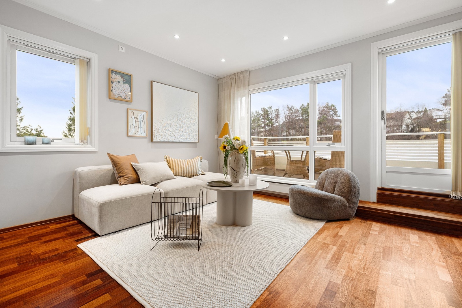 Fellesutgifter på kr 1 792,- inkluderer blant annet tv og internett Galleribilde