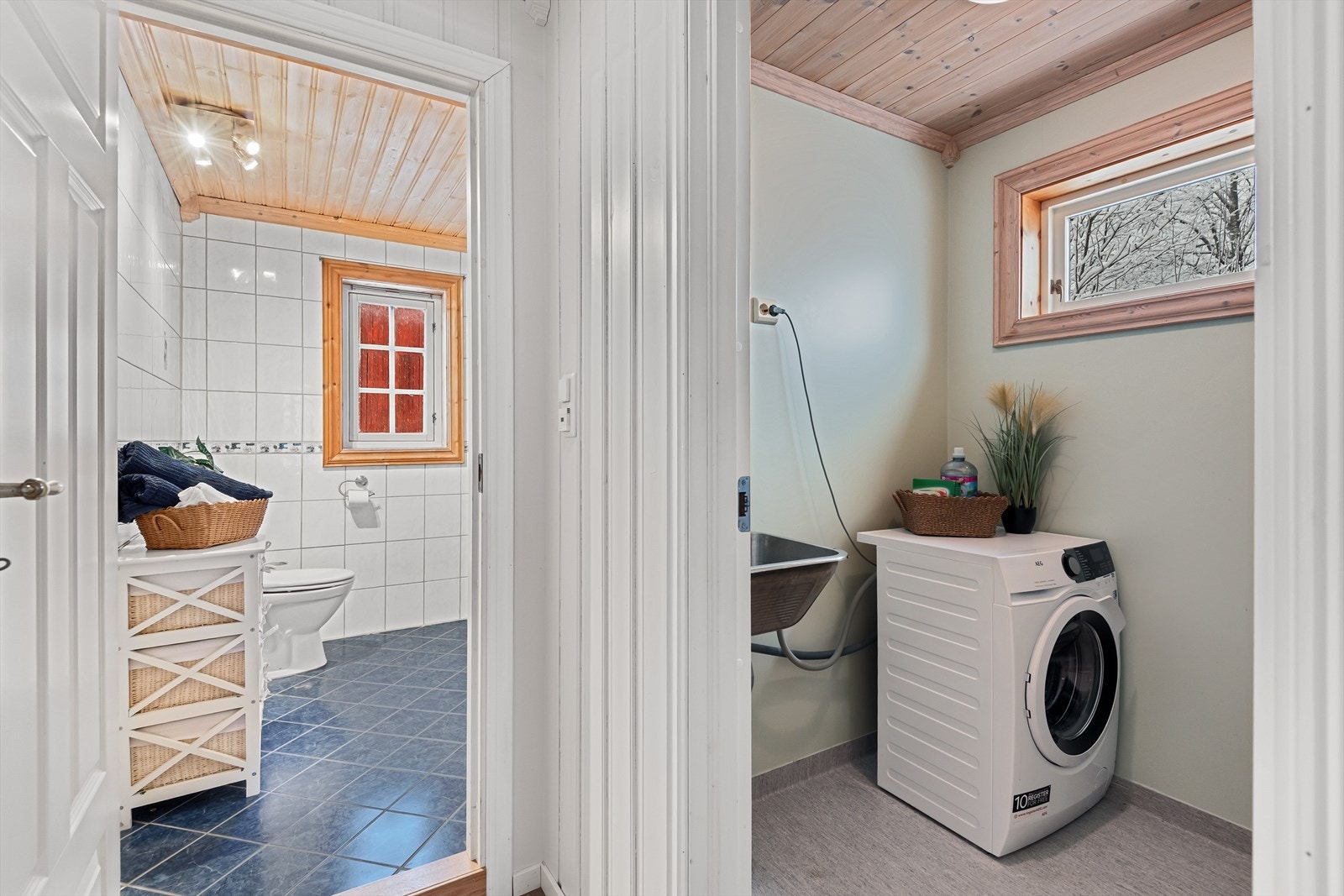 Separat vaskerom er veldig praktisk Galleribilde