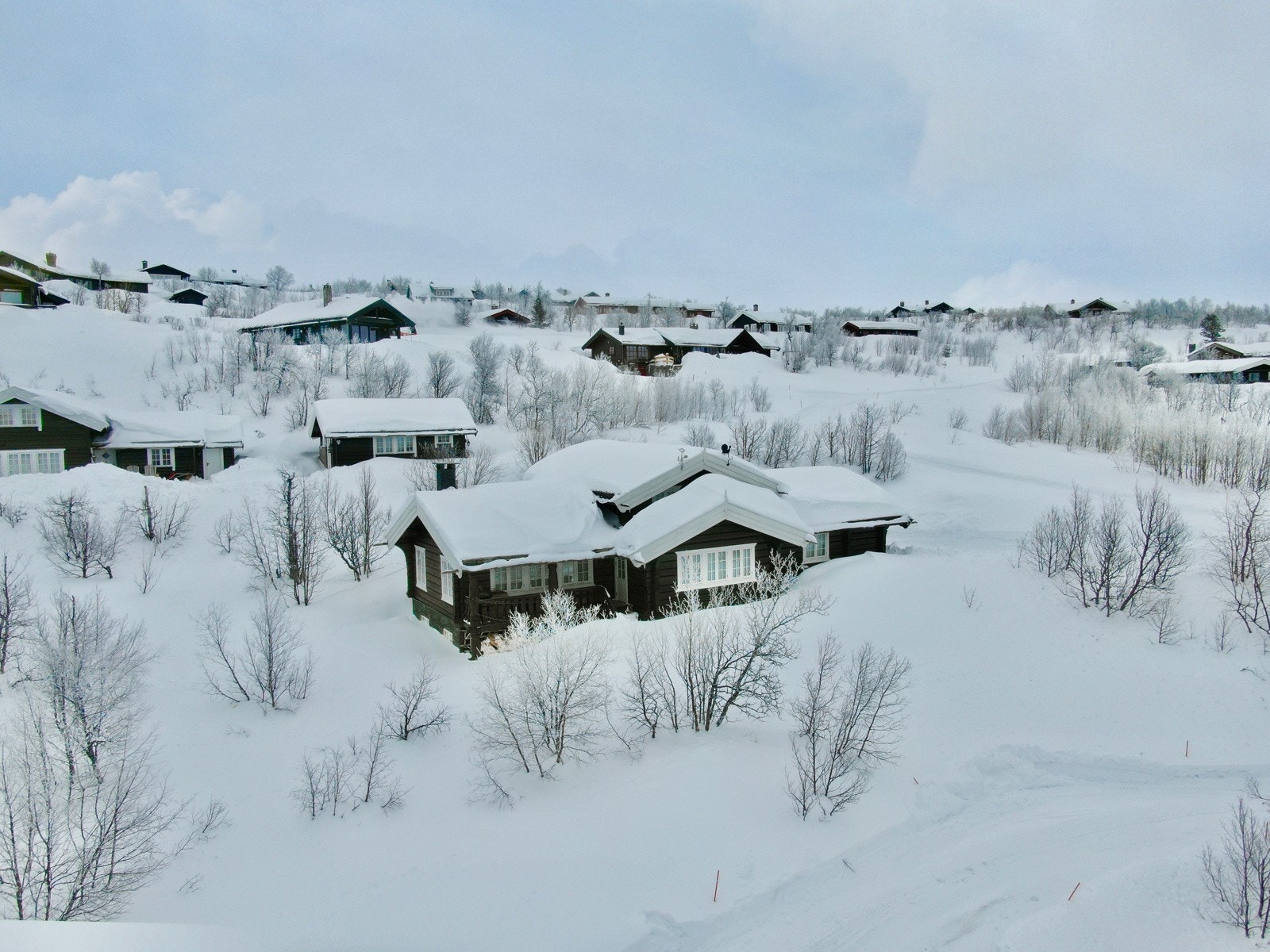 Snøsikkert området med langrenn og alpint like ved. Galleribilde