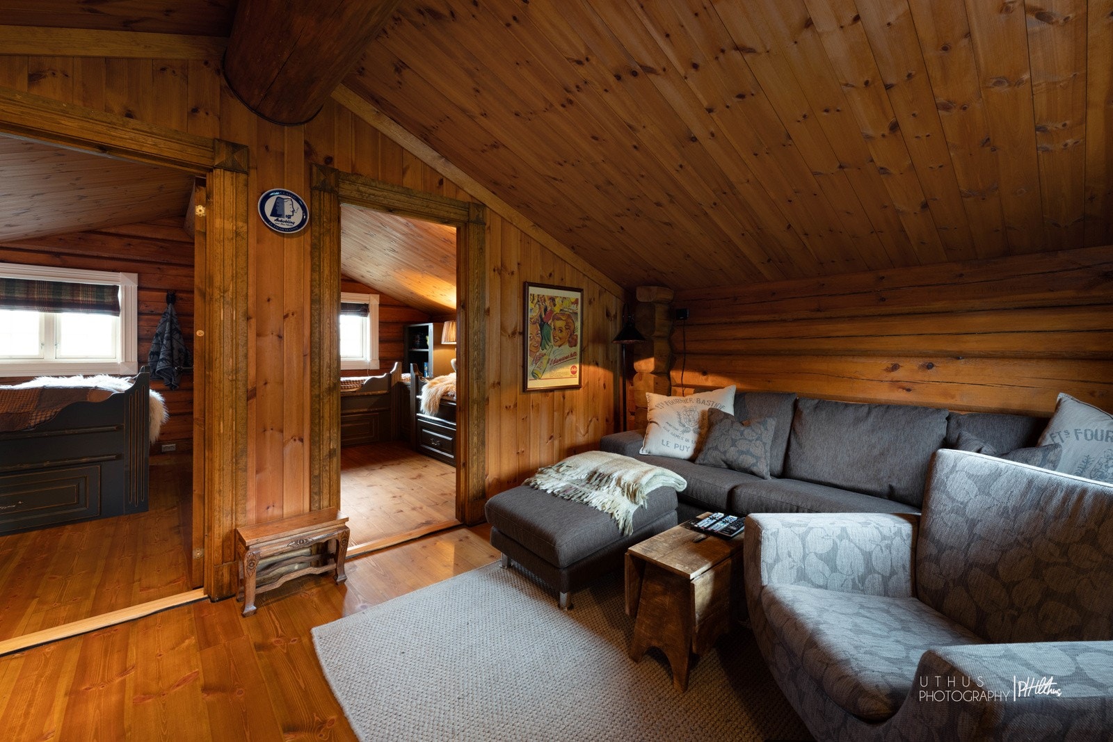 TV-stue i 2.etasje med tilgang til to soverom. Galleribilde