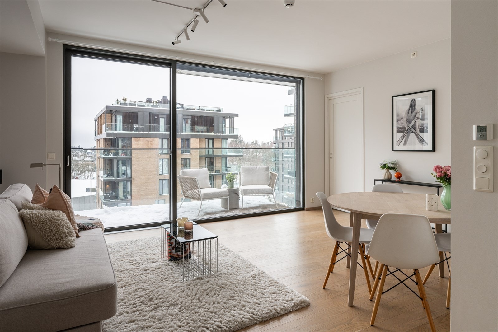 Det er vannbåren gulvvarme i alle gulv Galleribilde