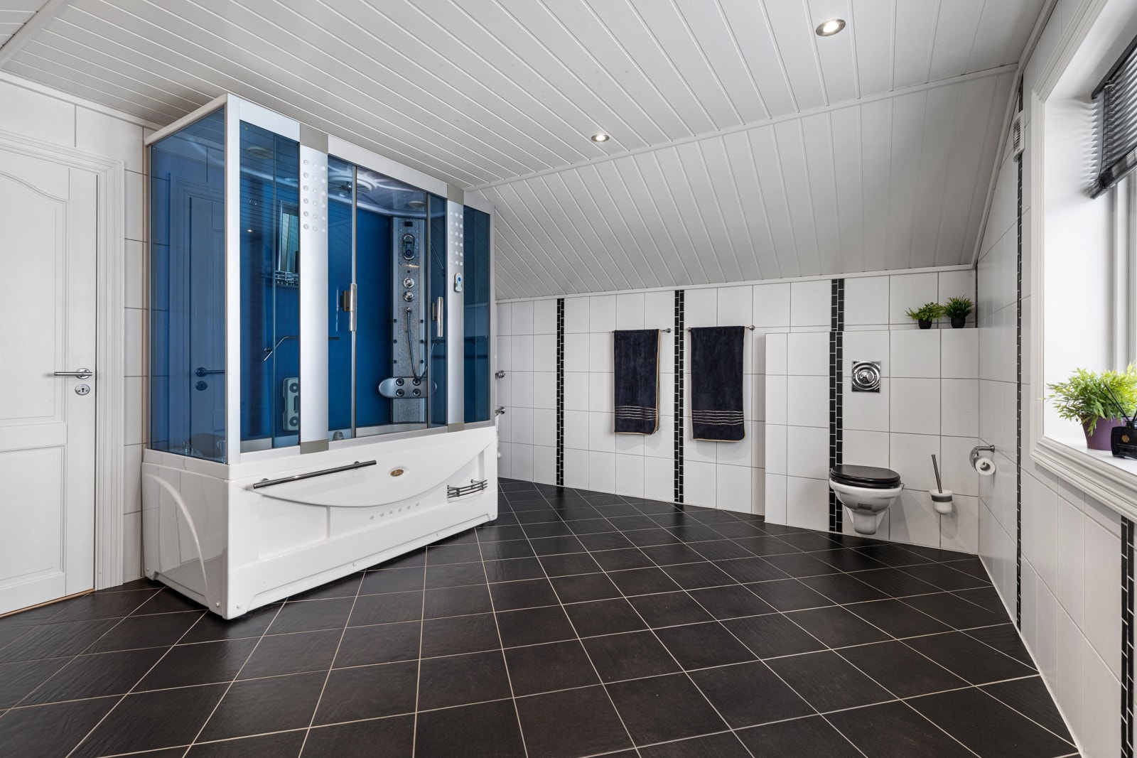 Det er videre opplegg for vaskemaskin. Galleribilde