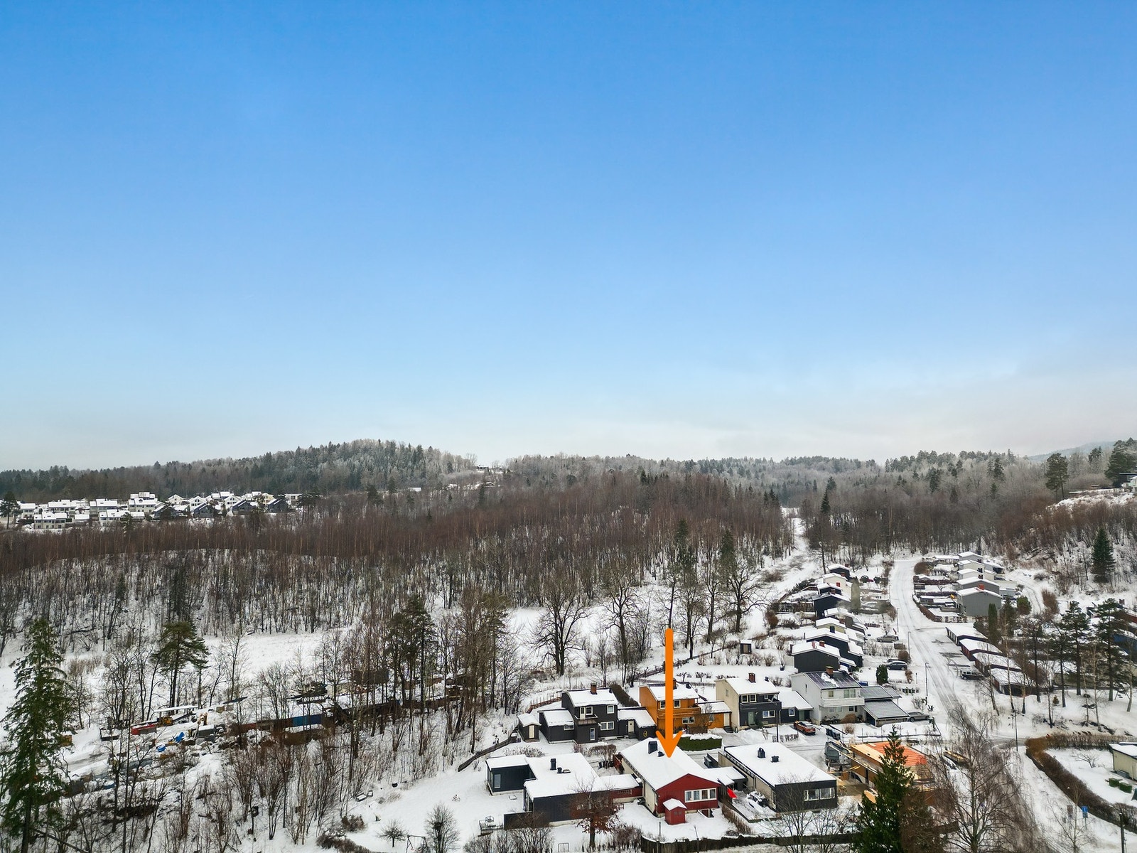 Attraktiv beliggenhet med kort vei til skole, barnehage og flotte tur/skiløyper på jordene Galleribilde