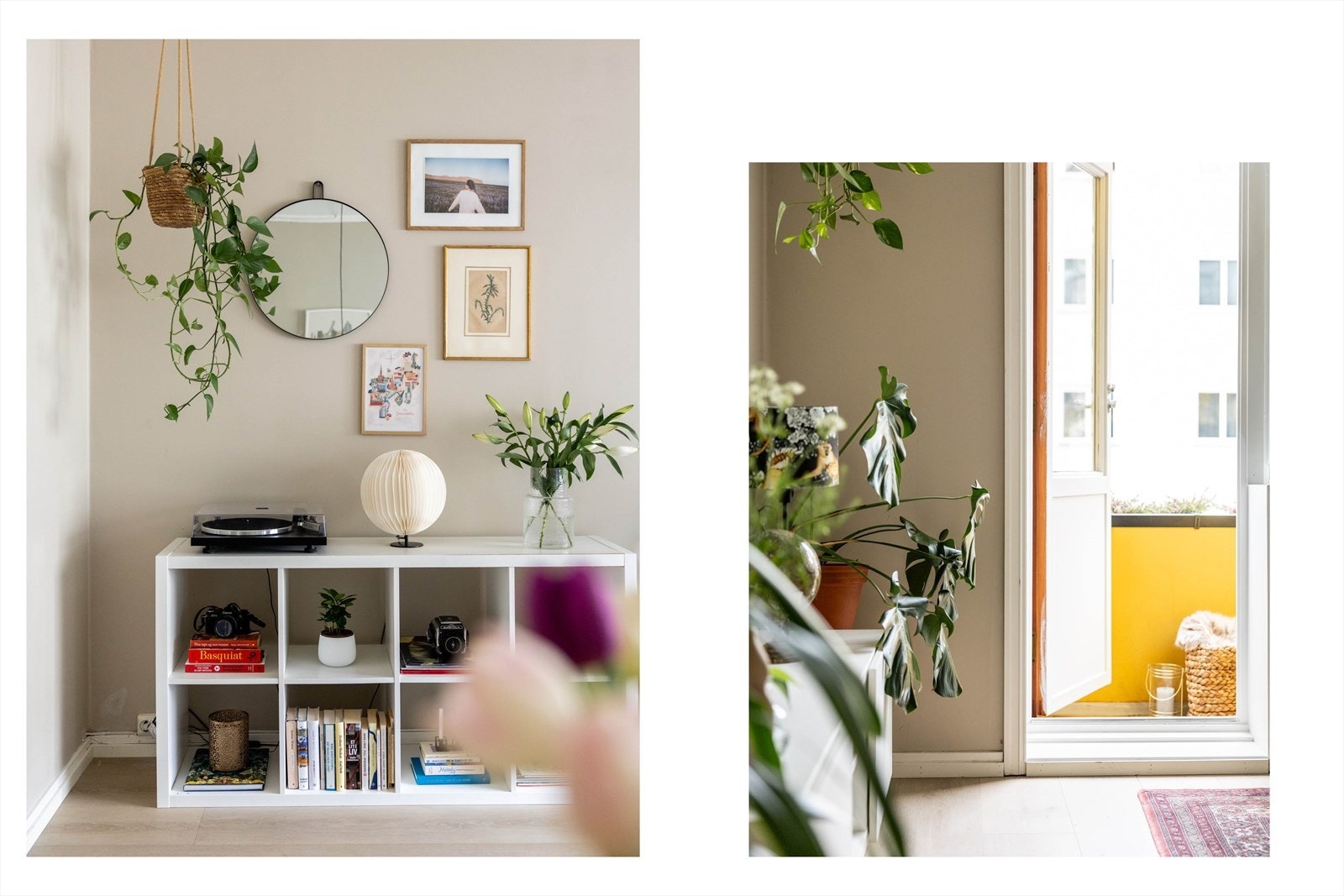 Fra stuen er det adkomst til en balkong Galleribilde