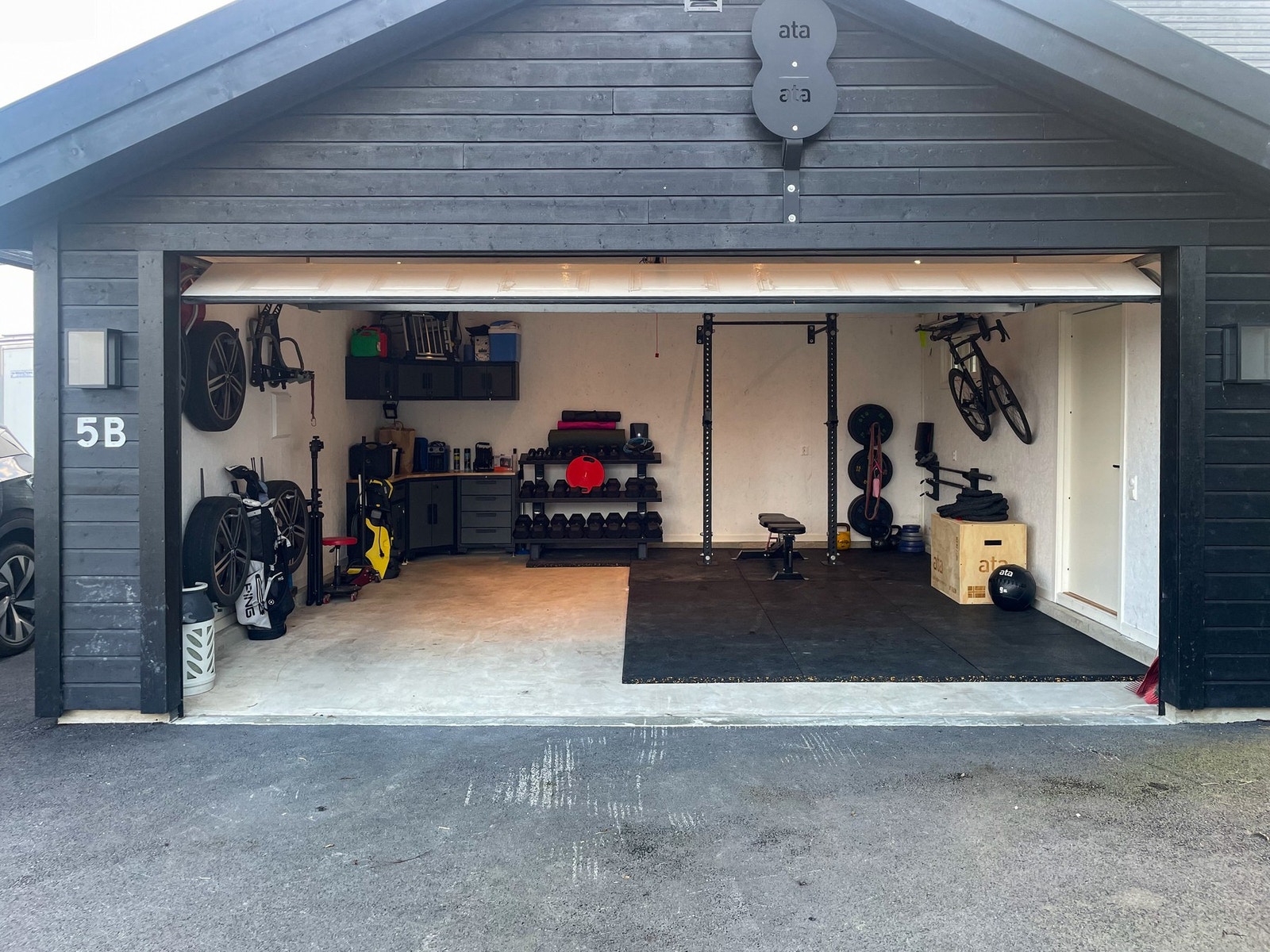 Innredning garasje. Galleribilde