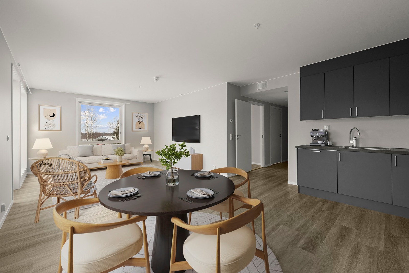 Bilde er digitalt stylet) Galleribilde