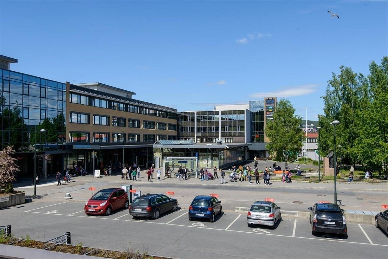 Furuset senter ligger ca 18 min gange fra boligen. Her finner du blant annet matbutikken Coop Ekstra, frisør og restaurant. Galleribilde