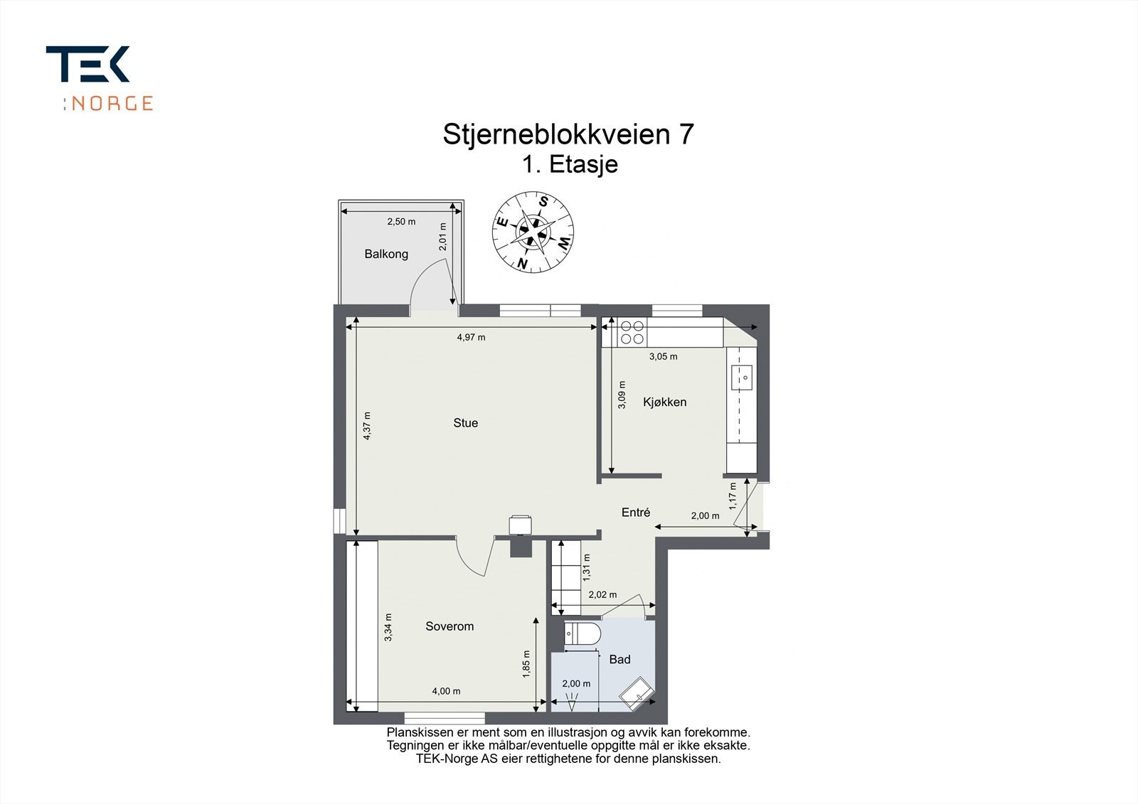 Plantegning. Galleribilde