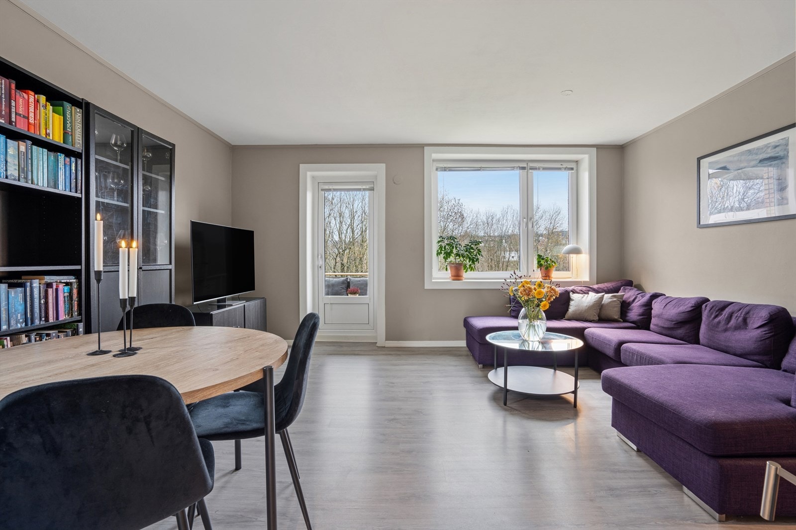 De lyse fargepalettene gir deg muligheten til å innrede etter eget ønske. Galleribilde