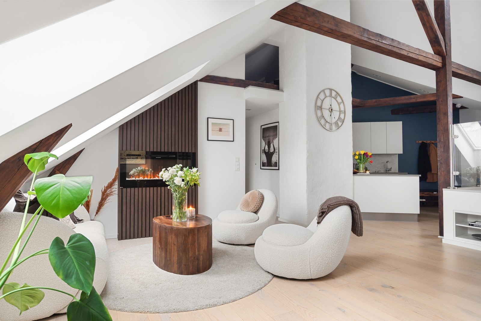 Unik og lekker loftsleilighet i attraktive Pilestredet 55. Galleribilde