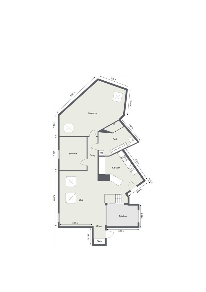 Plantegning. Galleribilde