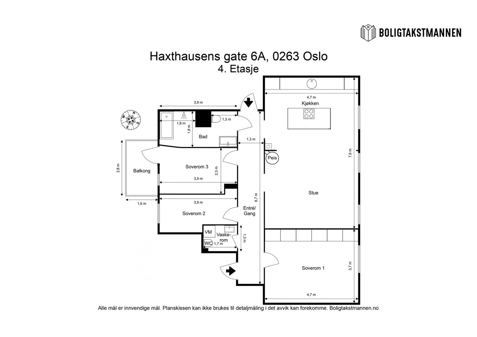 Plantegning. Galleribilde