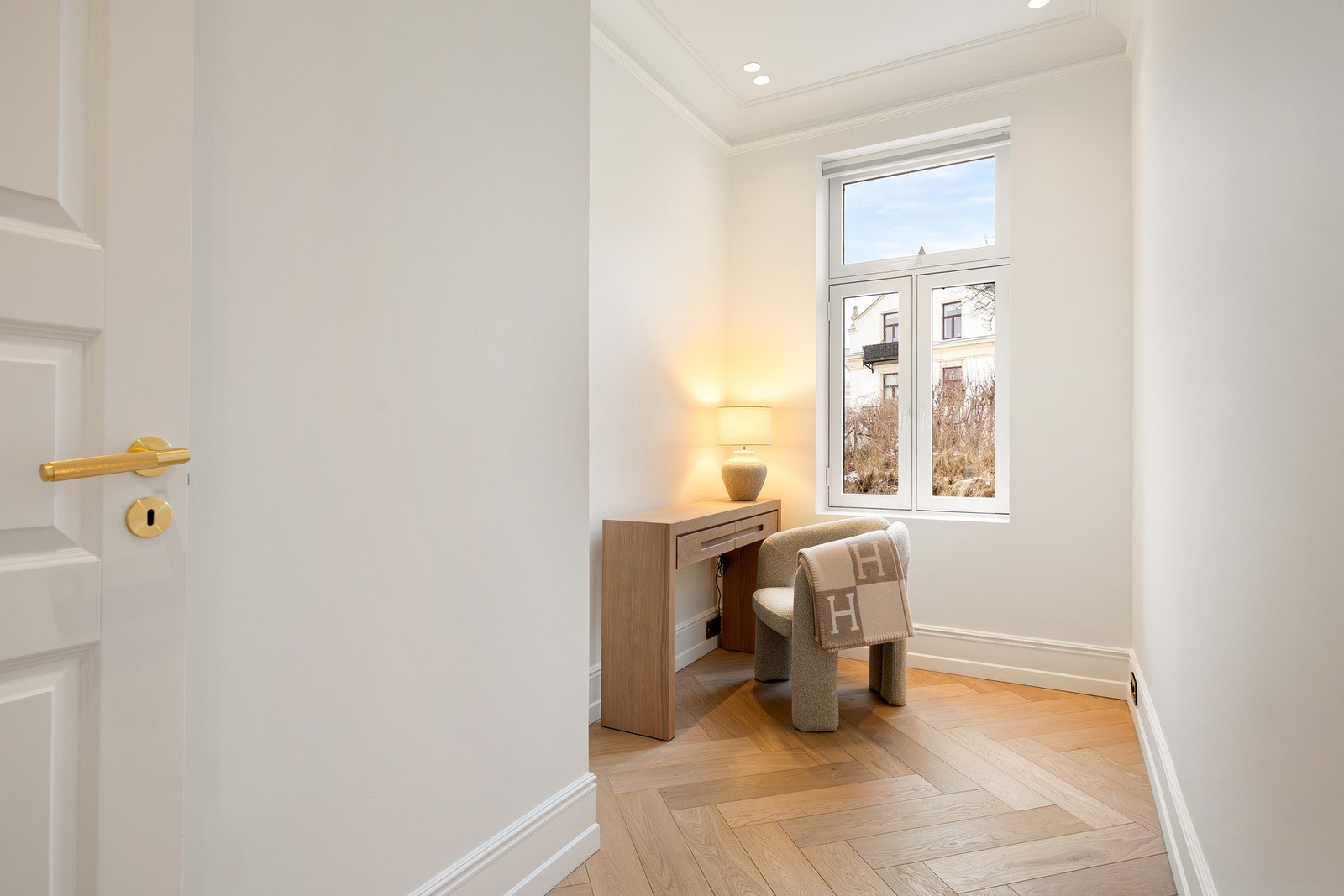 Soverom 3 er perfekt som f.eks. gjesterom, barnerom eller hjemmekontor. Galleribilde