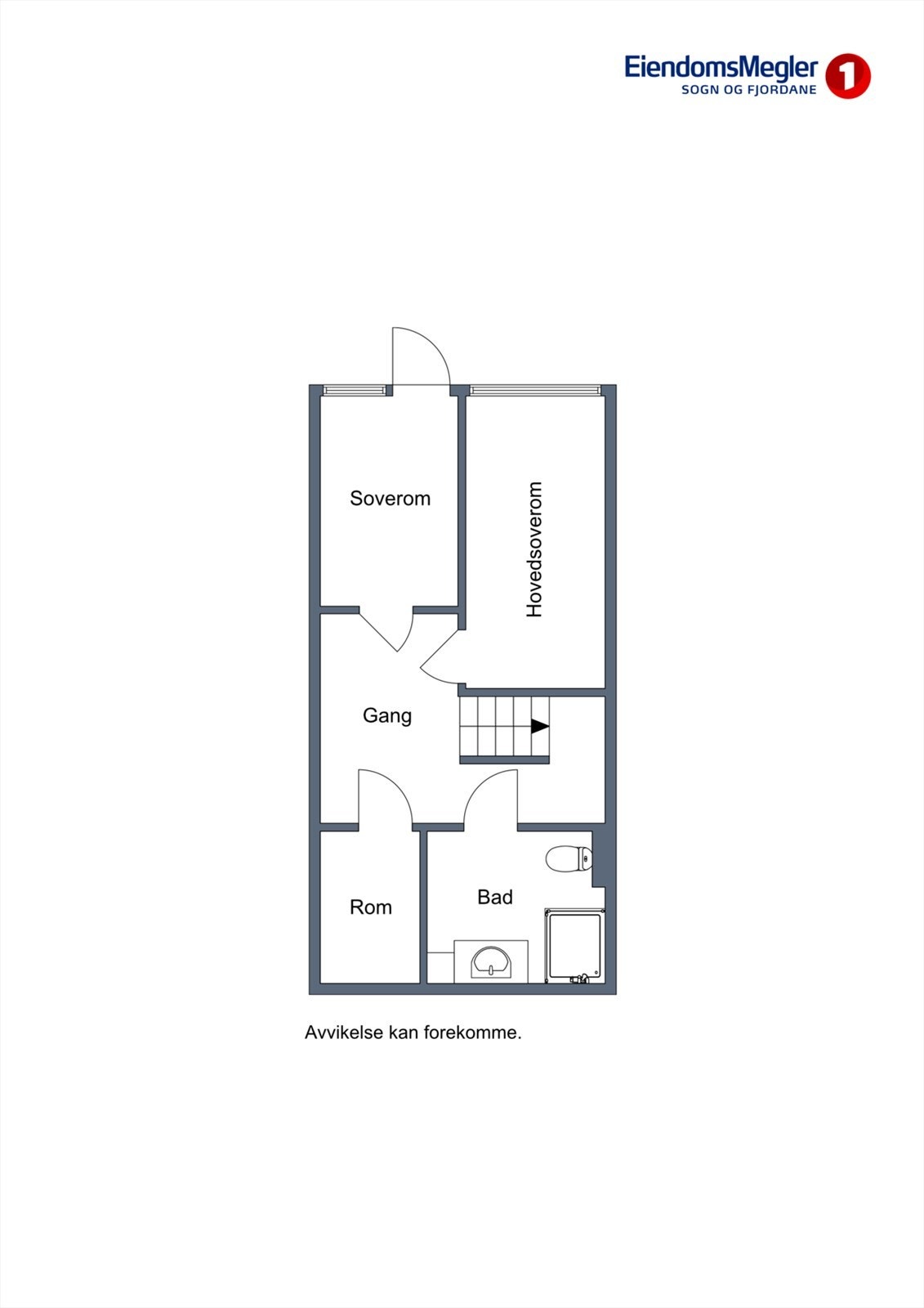 Planteikning - underetasje Galleribilde