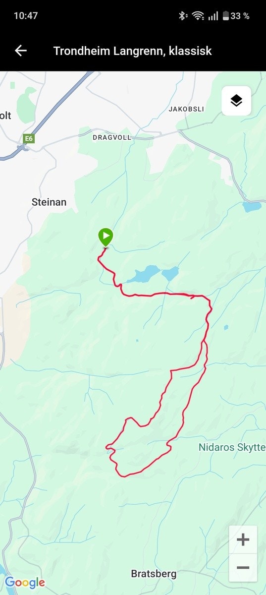Skitur til Liaåsen fra nabolaget Galleribilde