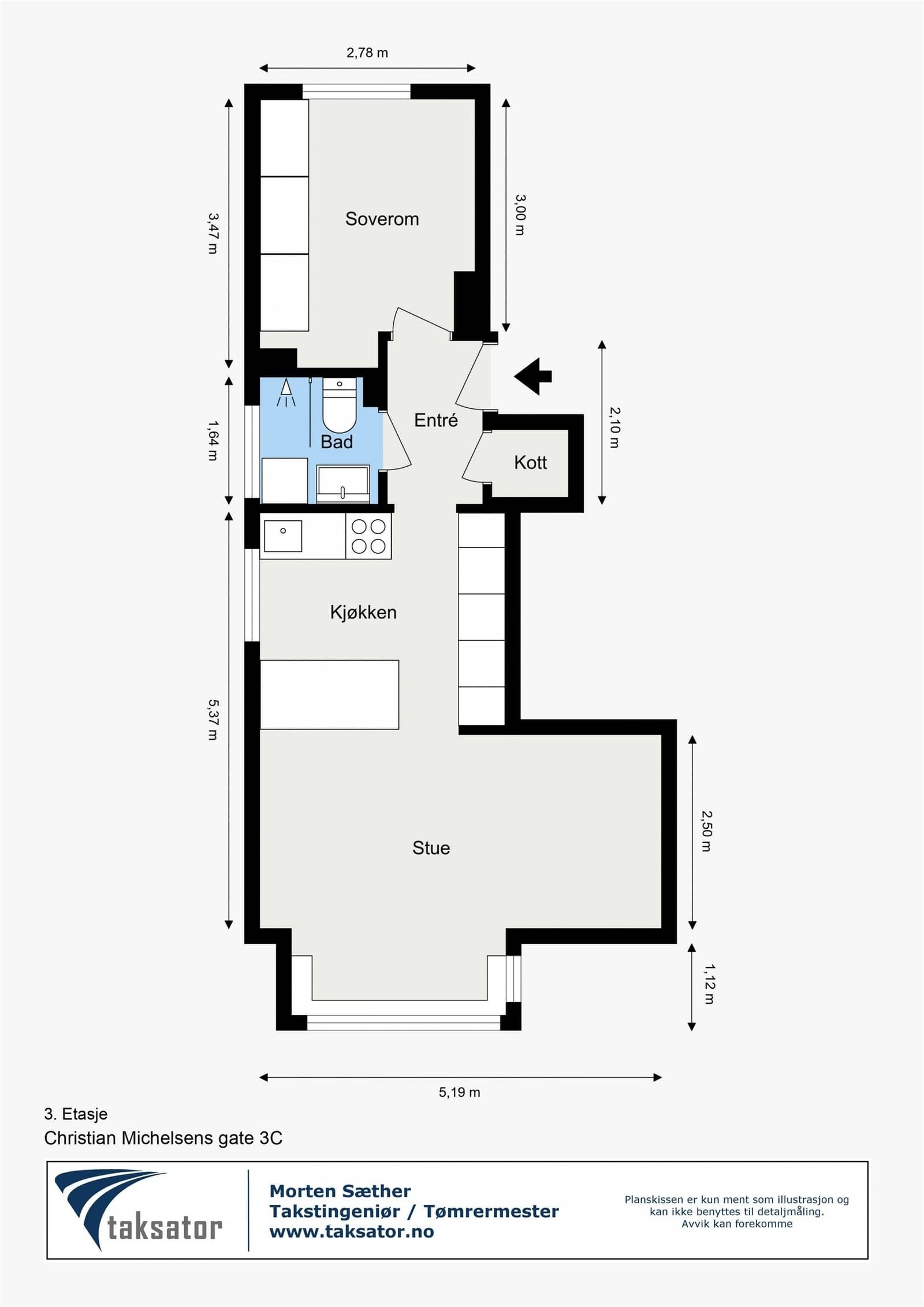 Plantegning. Galleribilde
