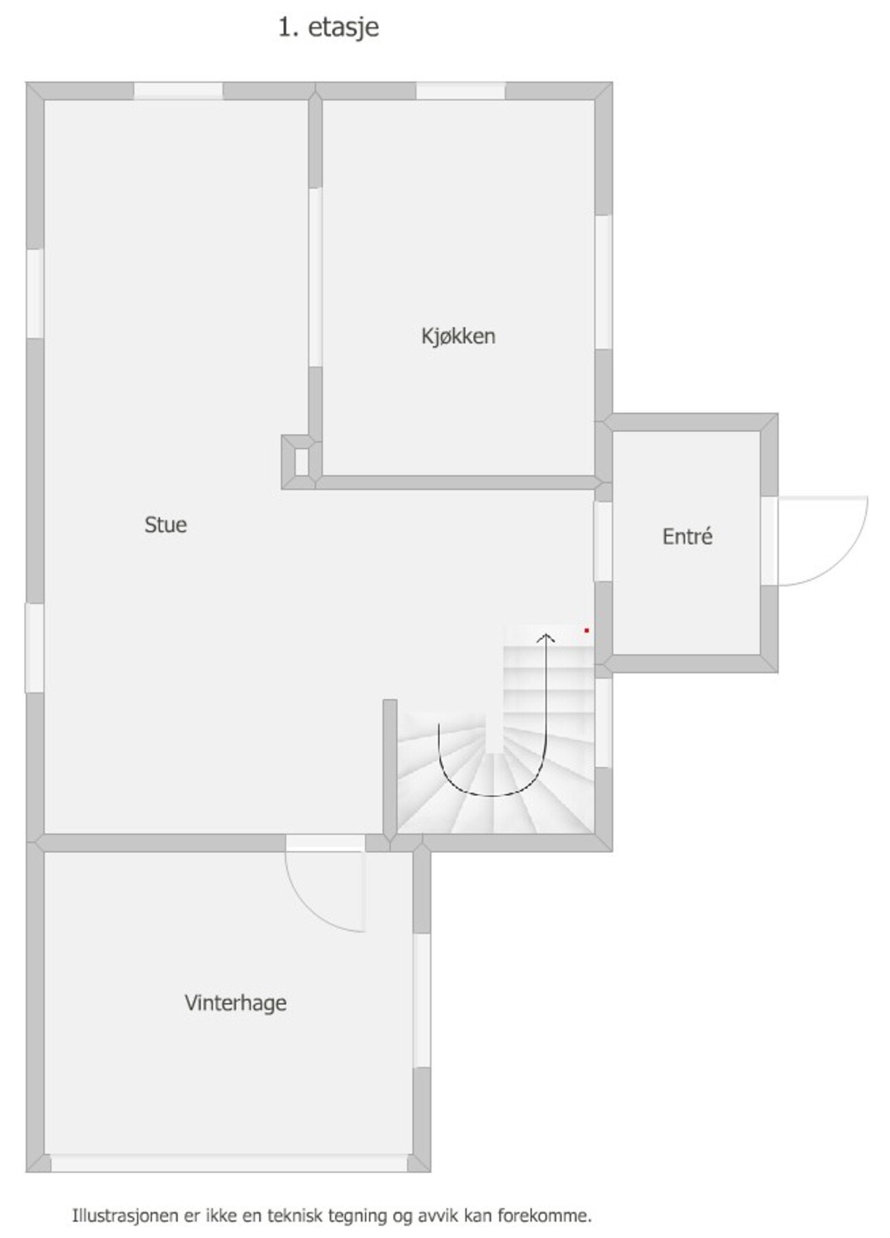 Første etasje Galleribilde