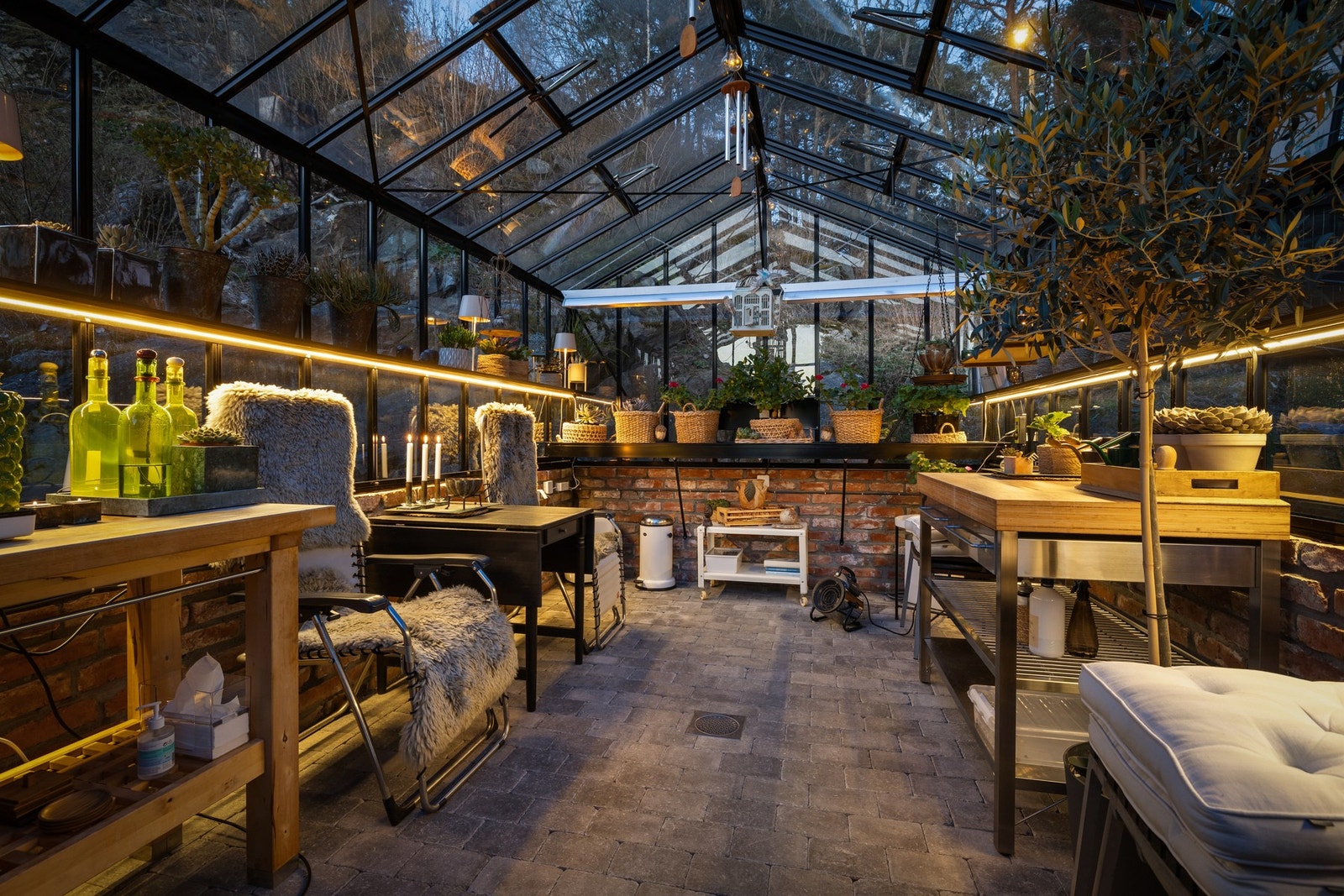 Kveldsstemning Galleribilde