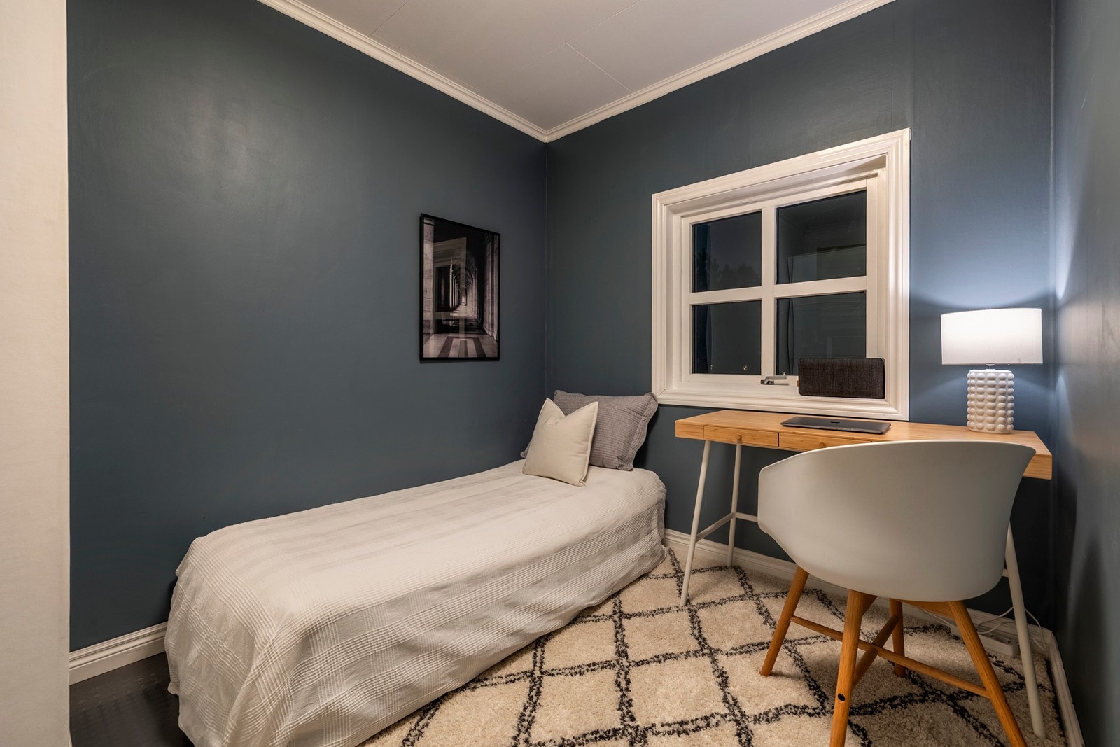 Det øvrige rommet er ideelt som barnerom, gjesterom eller kontor. Galleribilde