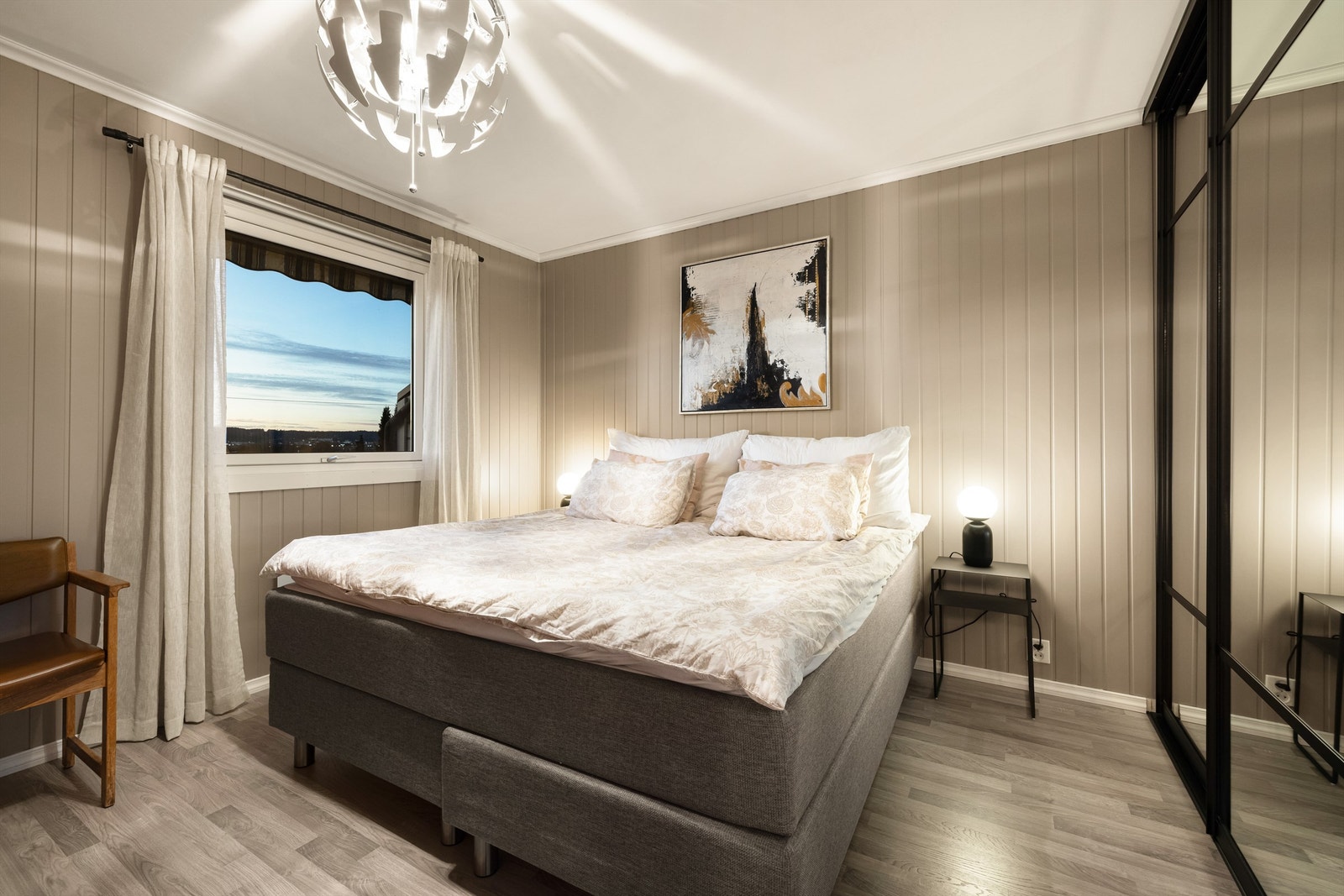 Med over 11 kvm. er soverommet av god størrelse til sitt formål. Galleribilde