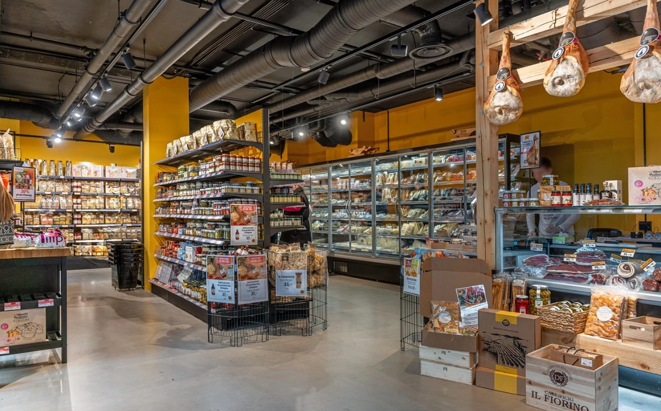 Du finner butikken "Smak av Italia" på Løren som tilbyr italienske kvalitetsmatvarer. Galleribilde