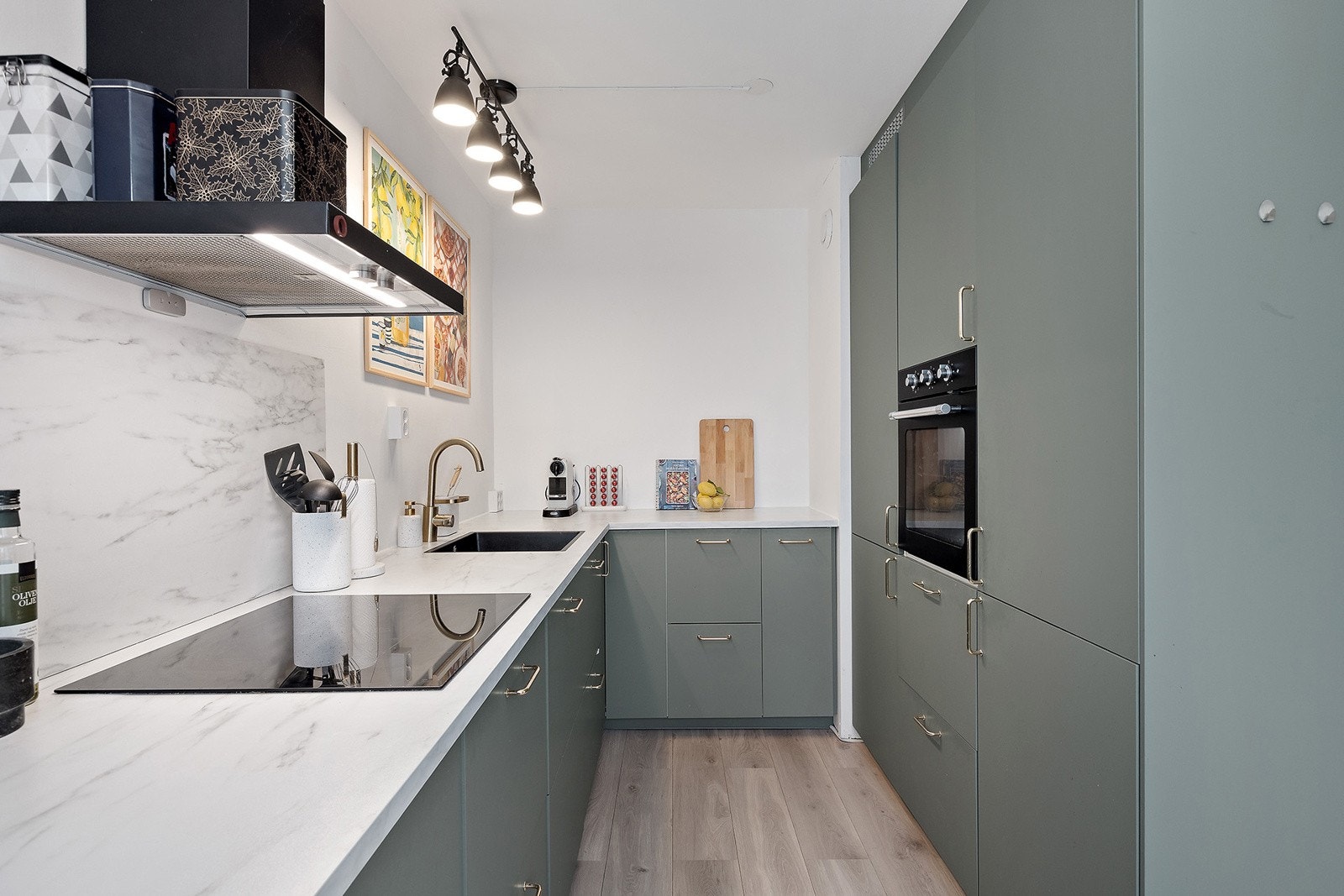 Moderne med lyse farger Galleribilde