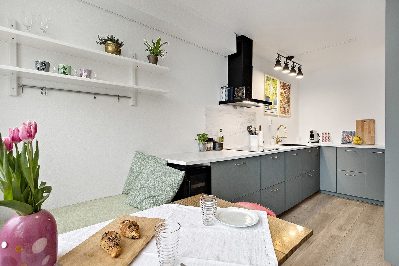 Pent kjøkken pusset opp i 2024 Galleribilde