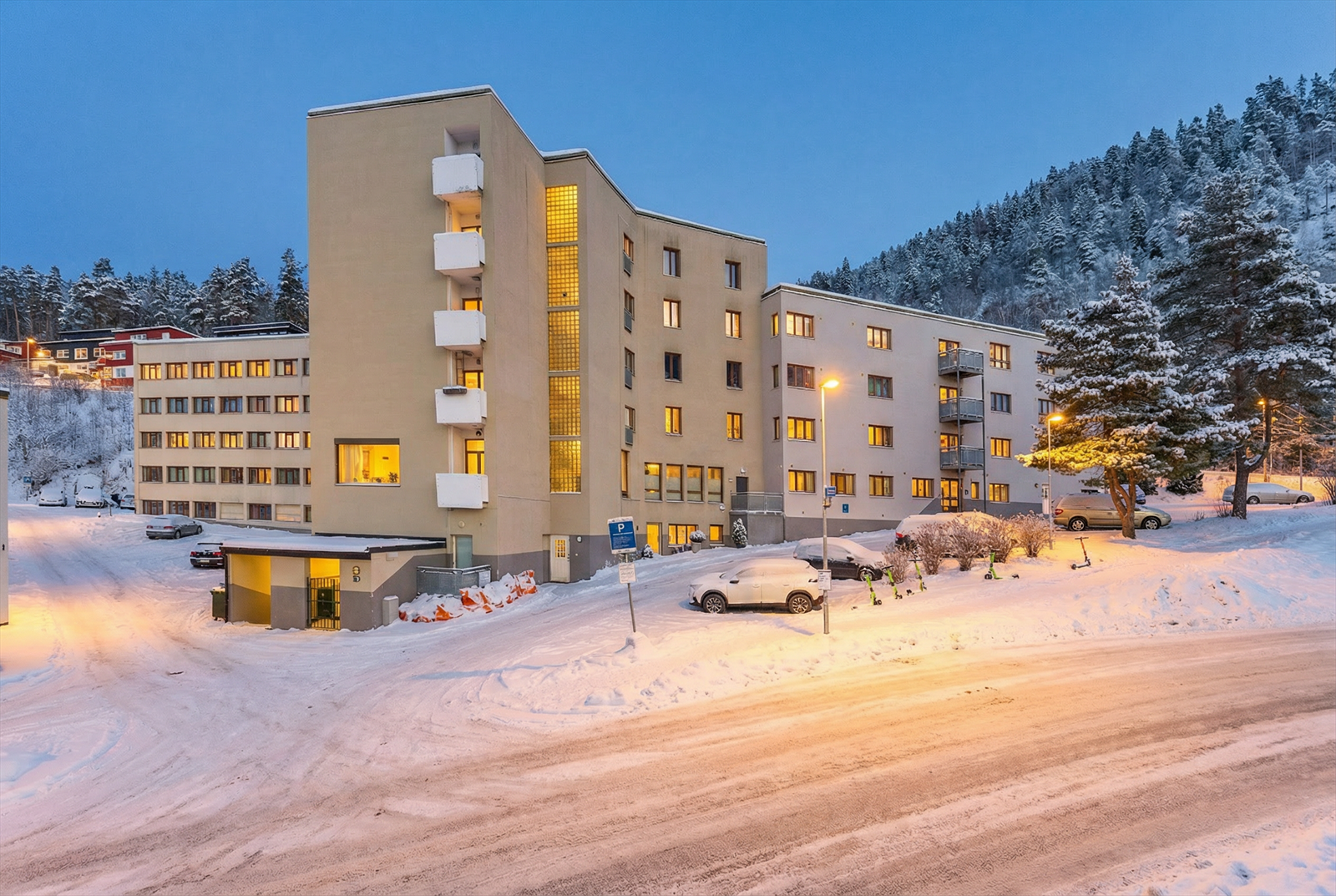 Enkel forbindelse med kollektivtransport rett utenfor døren Galleribilde