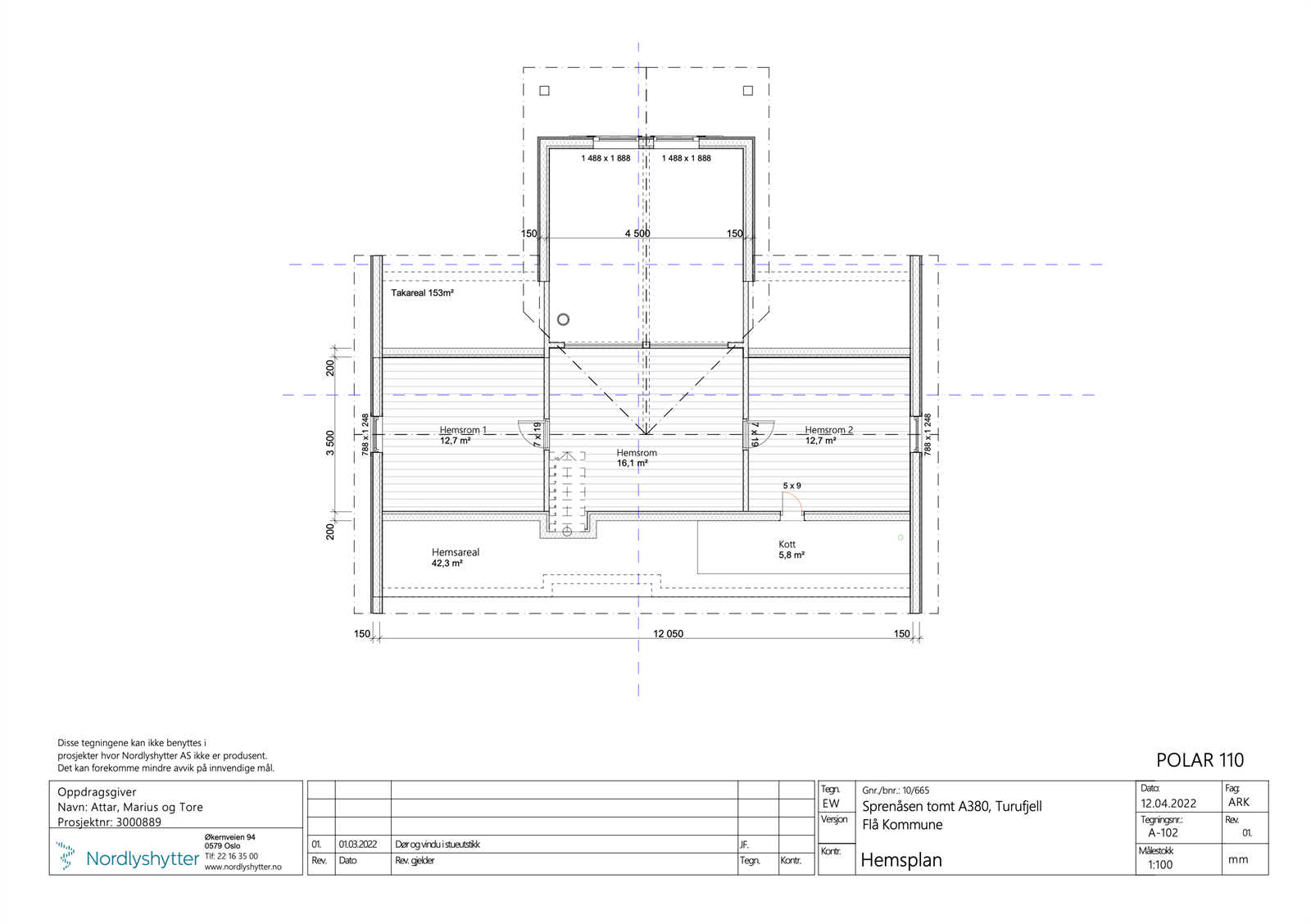Planløsning hems Galleribilde