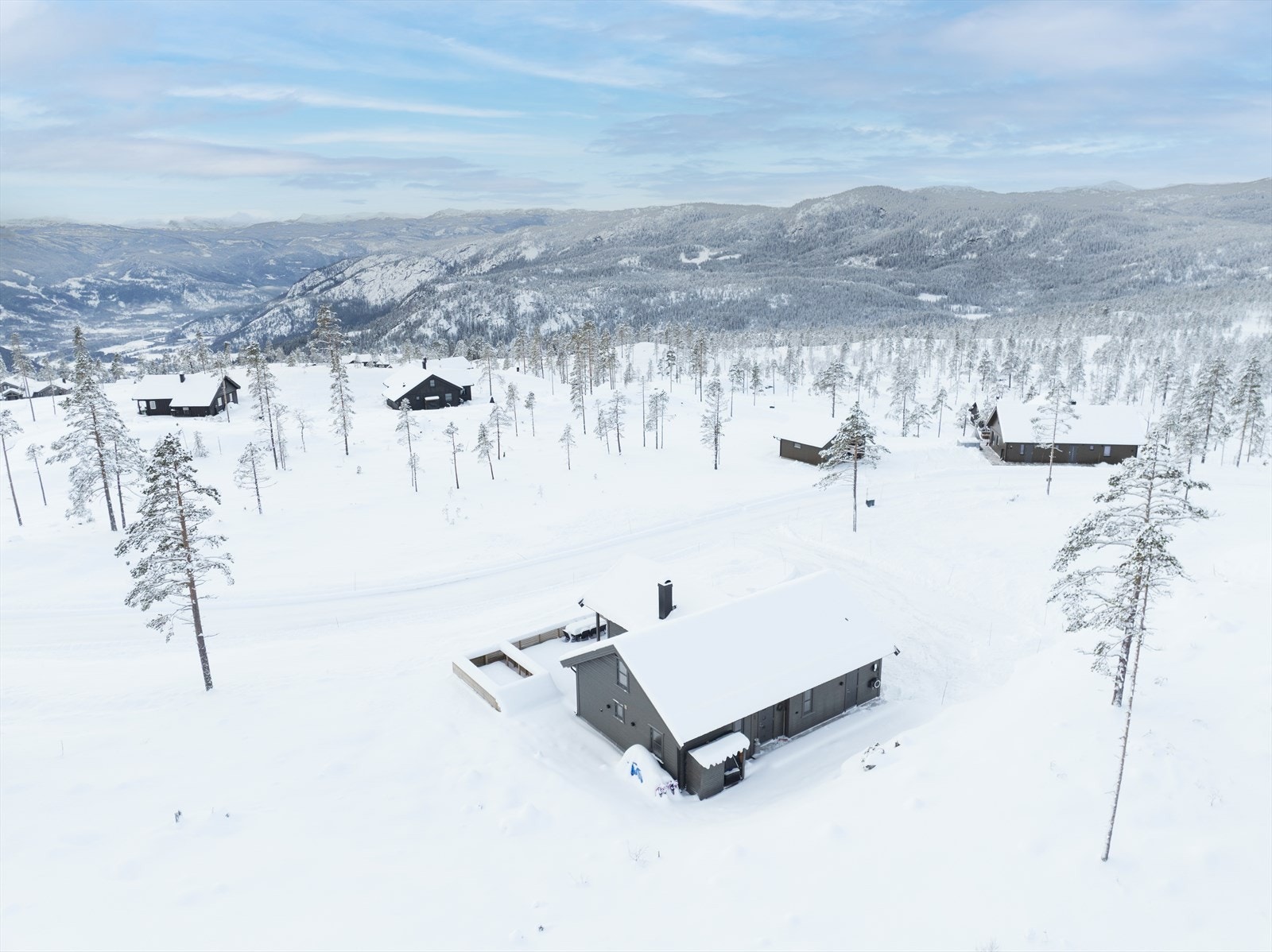 Utsikten mot vest Galleribilde