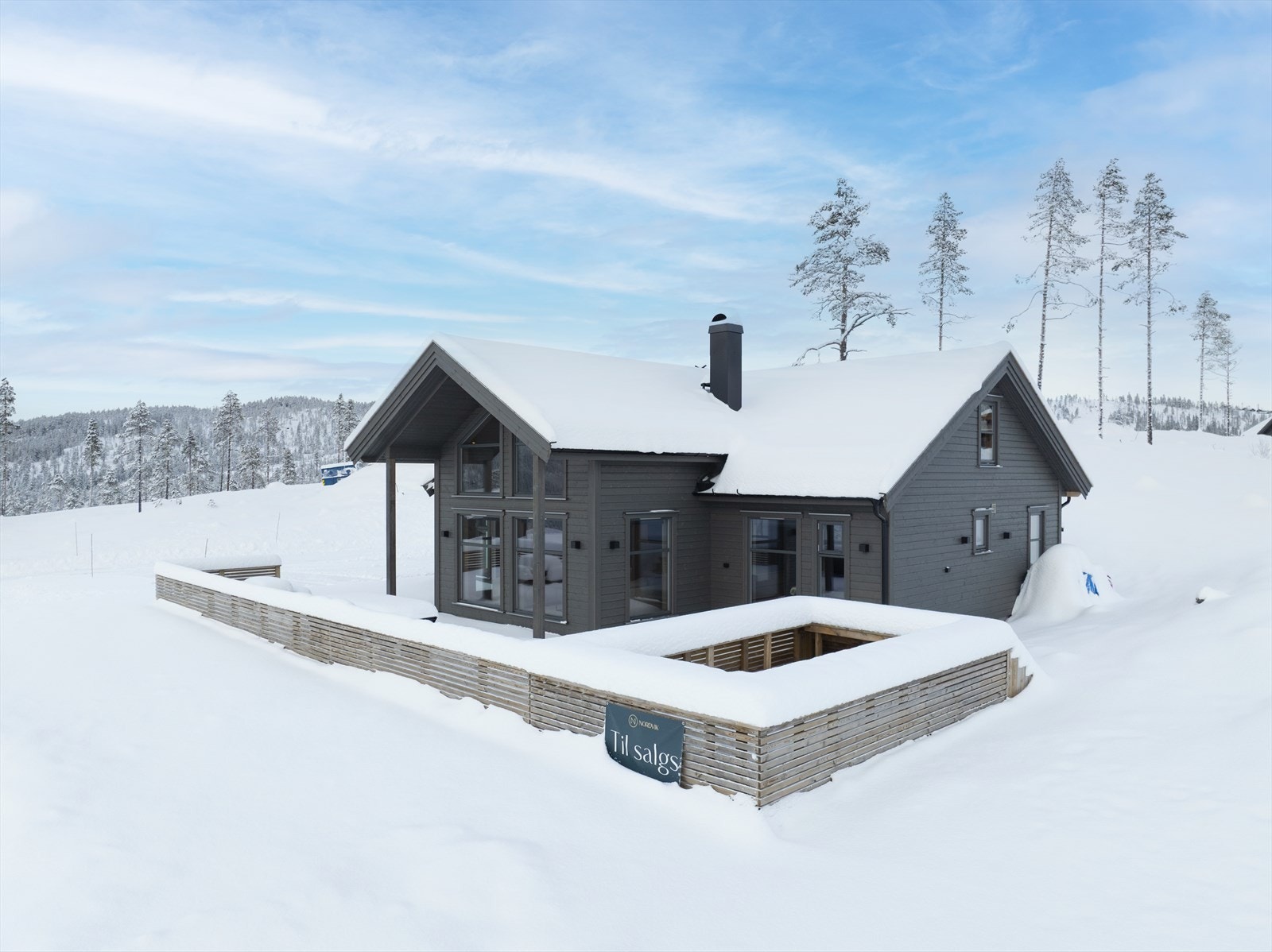 Sydvestvendt terrasse på ca 100 kvm Galleribilde