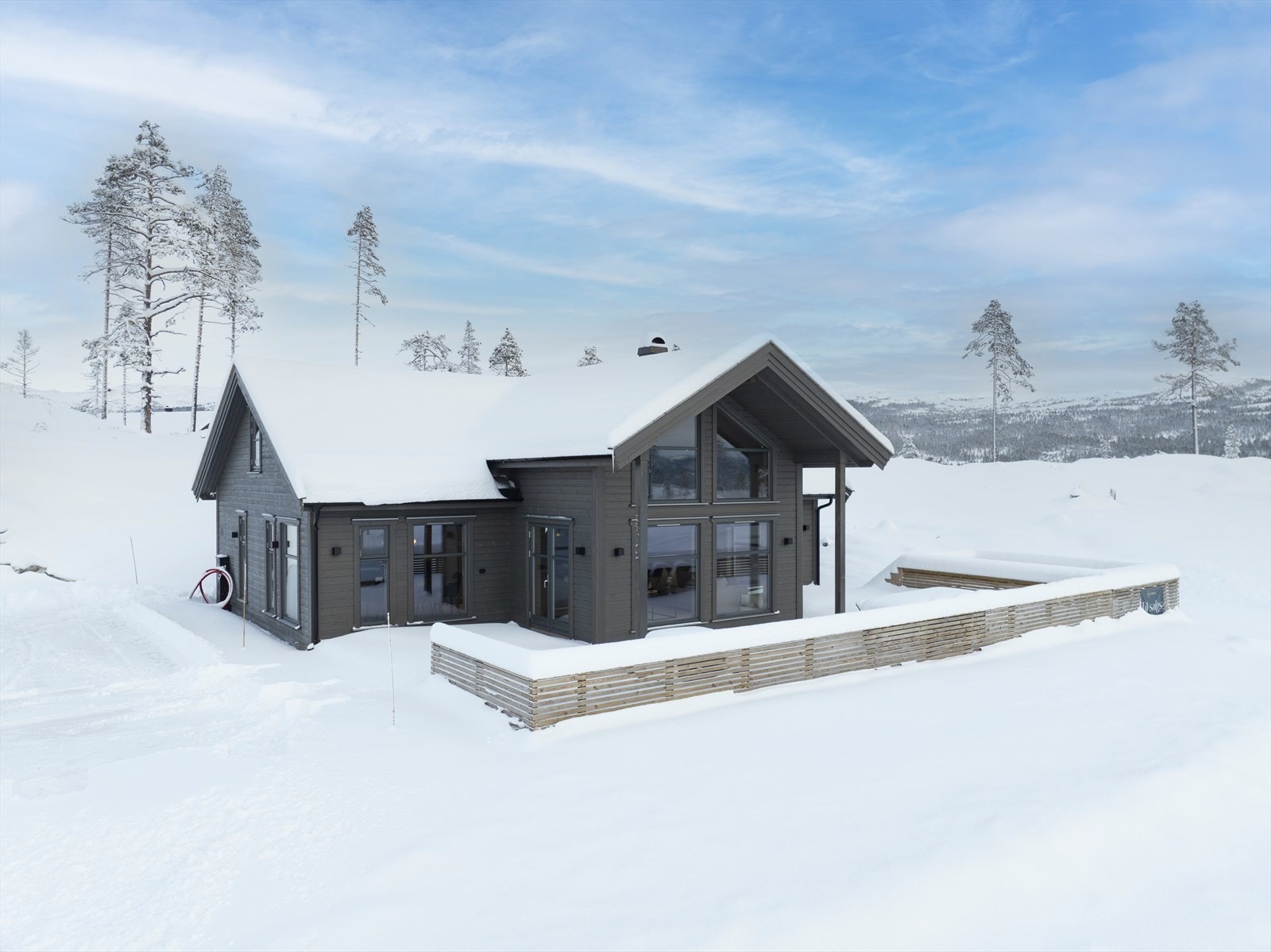 Velkommen til Øvre Sprenåsen 30 på Turufjell, under to timer fra Oslo Galleribilde