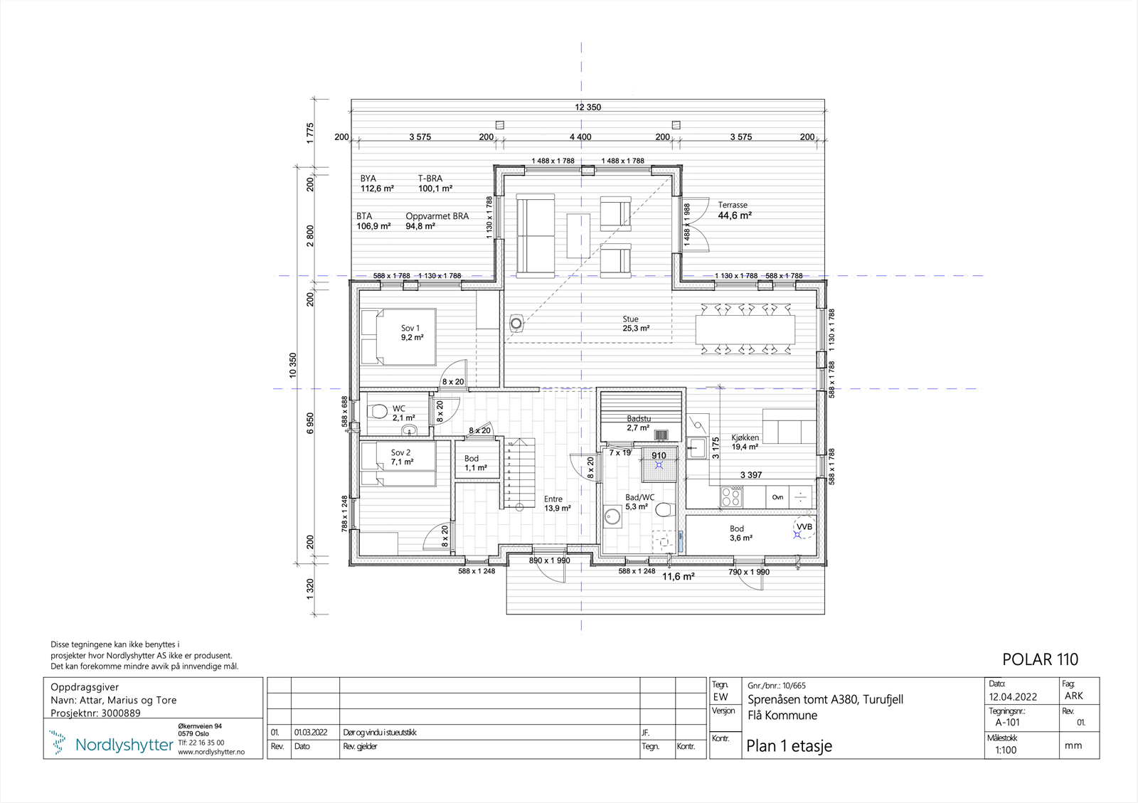 Planløsning 1.etasje Galleribilde
