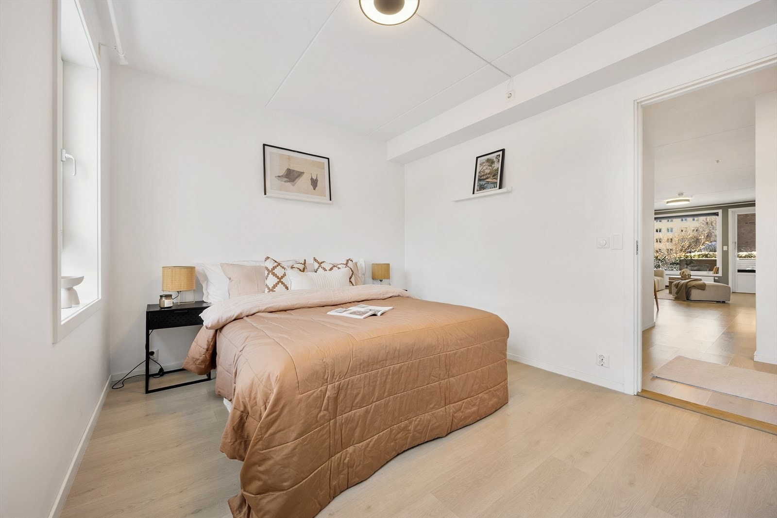 Soverommet ligger praktisk til med adkomst fra gangen. Galleribilde