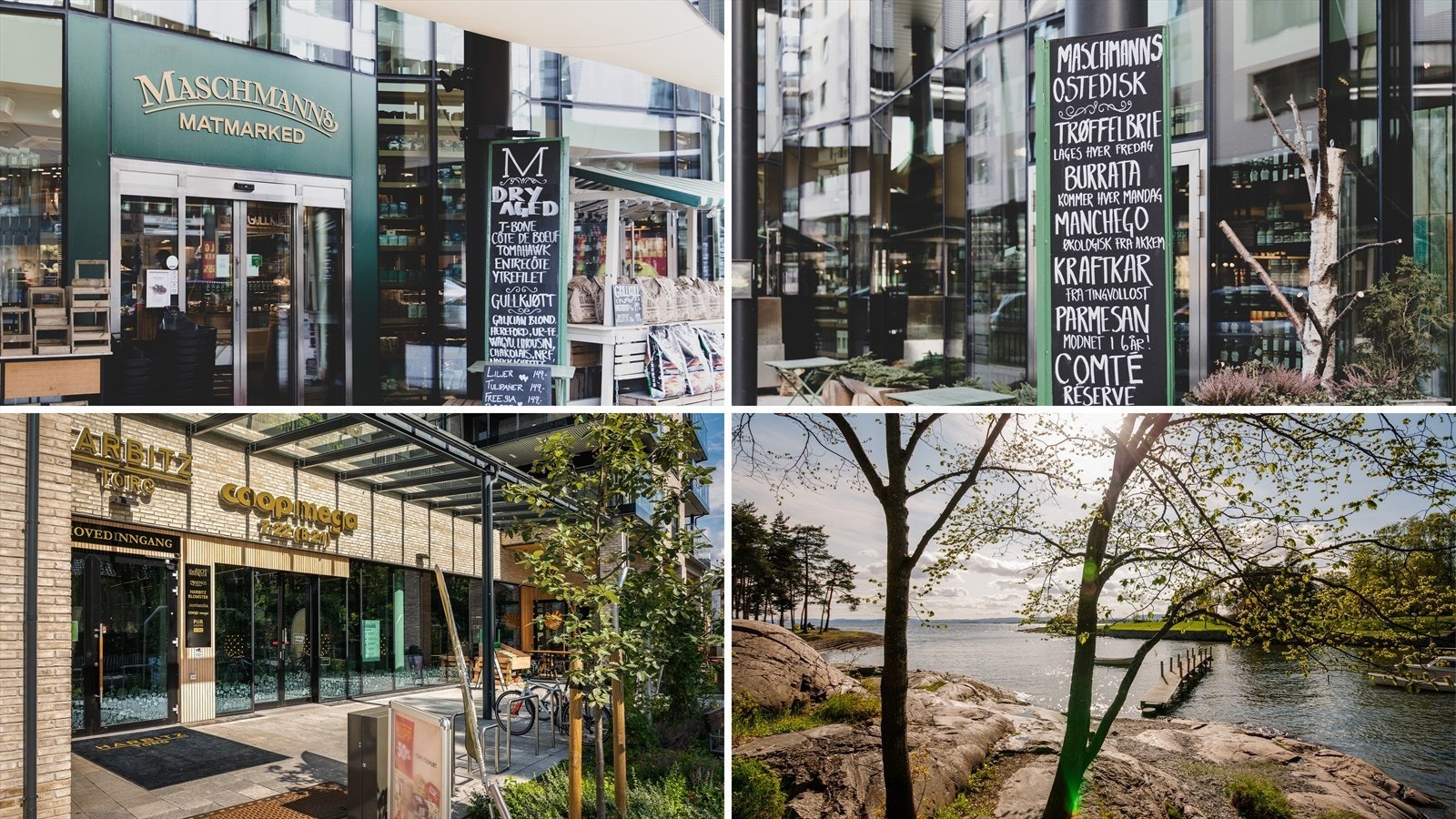 Nærområdet byr på flere spesialforretninger, dagligvarebutikker mm. Galleribilde