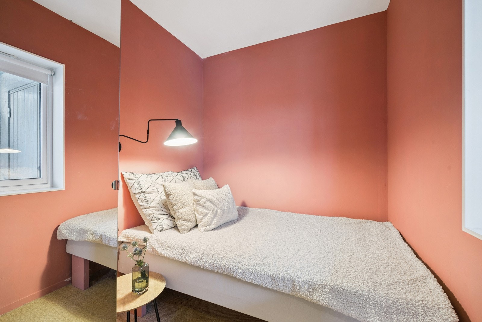 Dette rommet er byggemeldt som bod og ikke godkjent som soverom Galleribilde