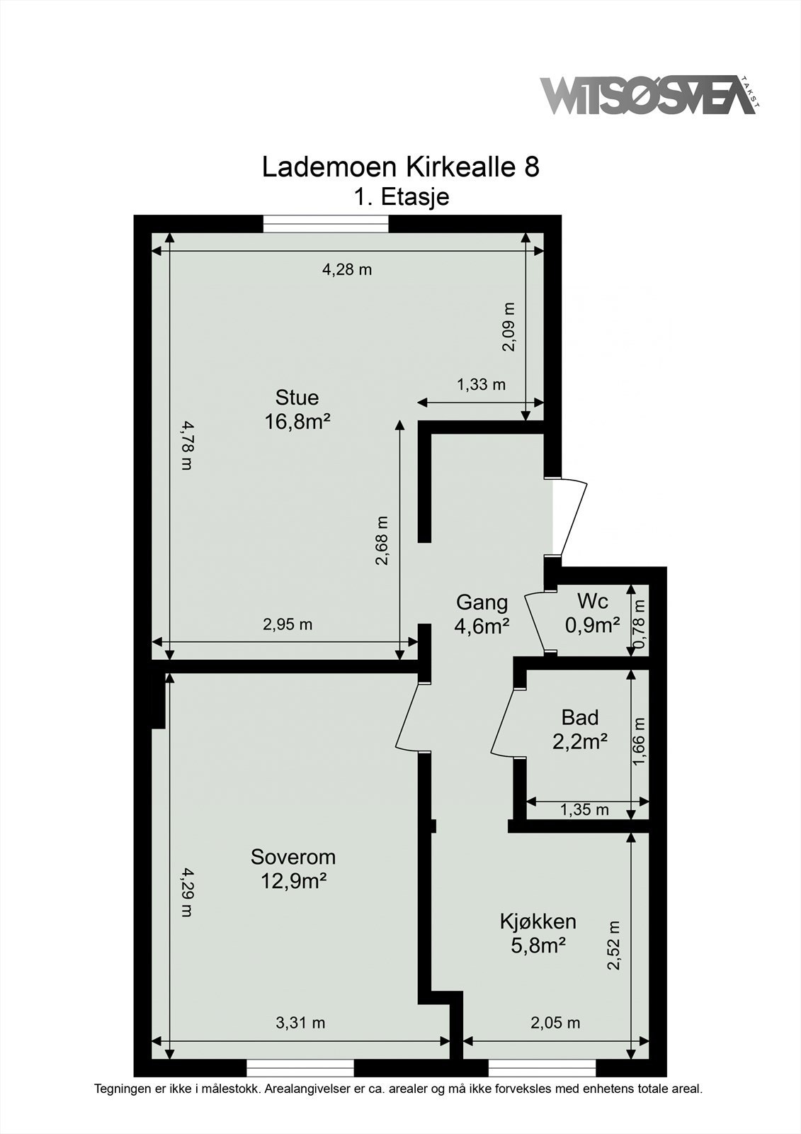 Plantegning. Galleribilde