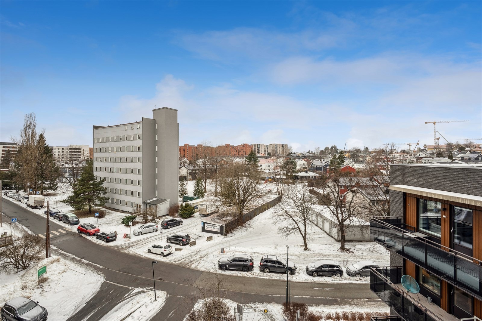 Utsyn fra balkongen. Galleribilde