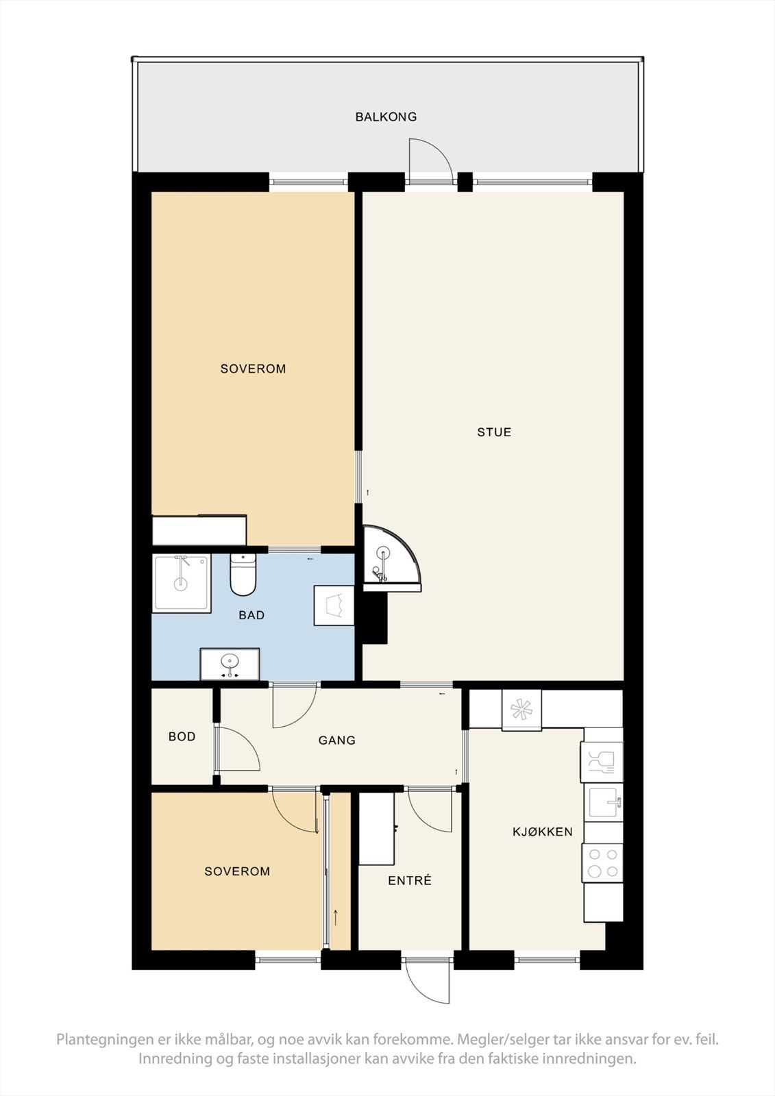 Plantegning. Galleribilde