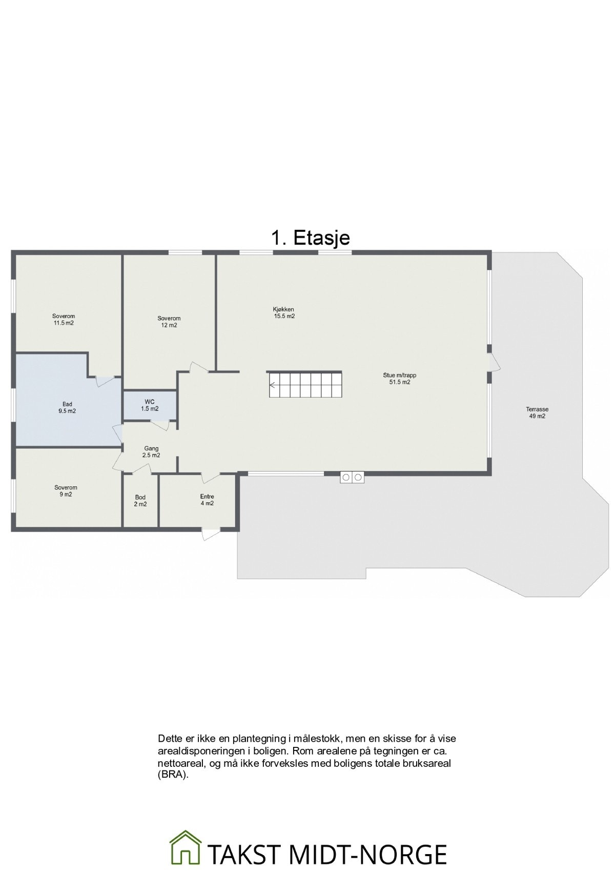 Planskisse Galleribilde