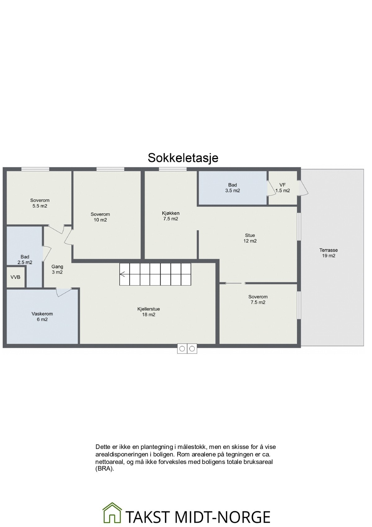 Planskisse Galleribilde