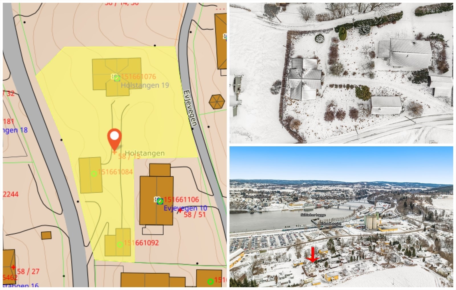 Stor tomt på 1,5 mål Galleribilde