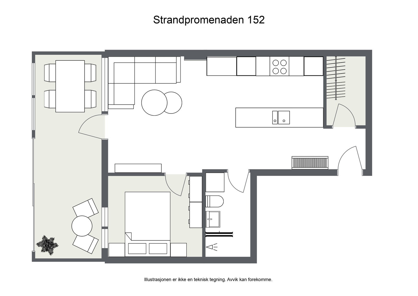 Plantegning. Galleribilde