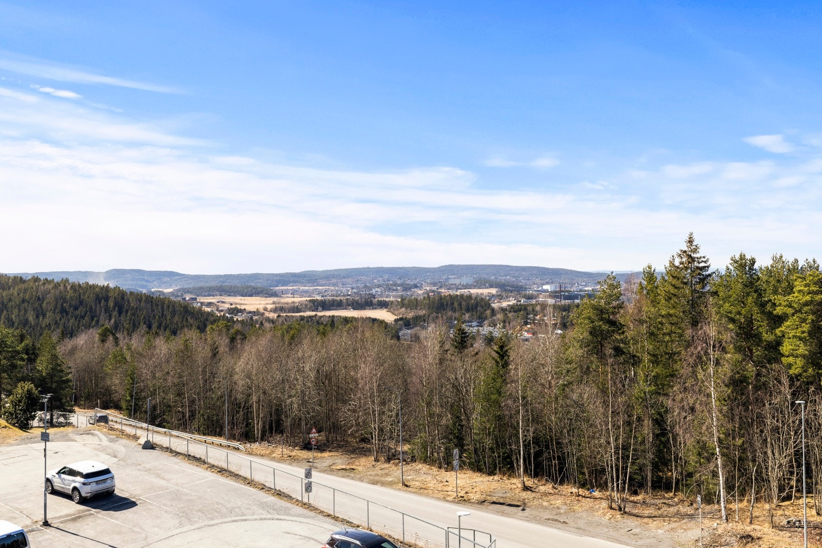 Utsikt fra balkongen. Galleribilde